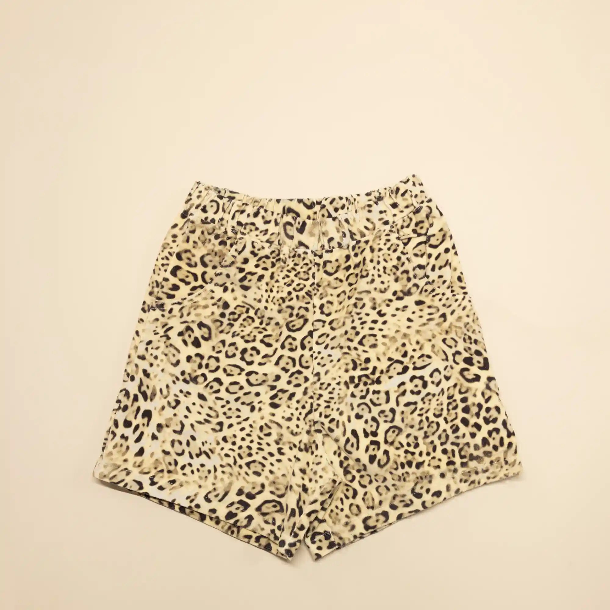 CUB Alia Shorts, leopard corduroy
