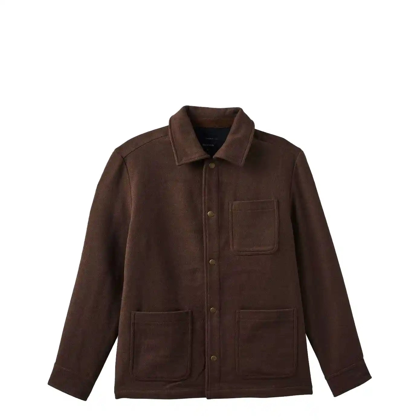 Brixton Shop Chore Coat, heather pinecone brown