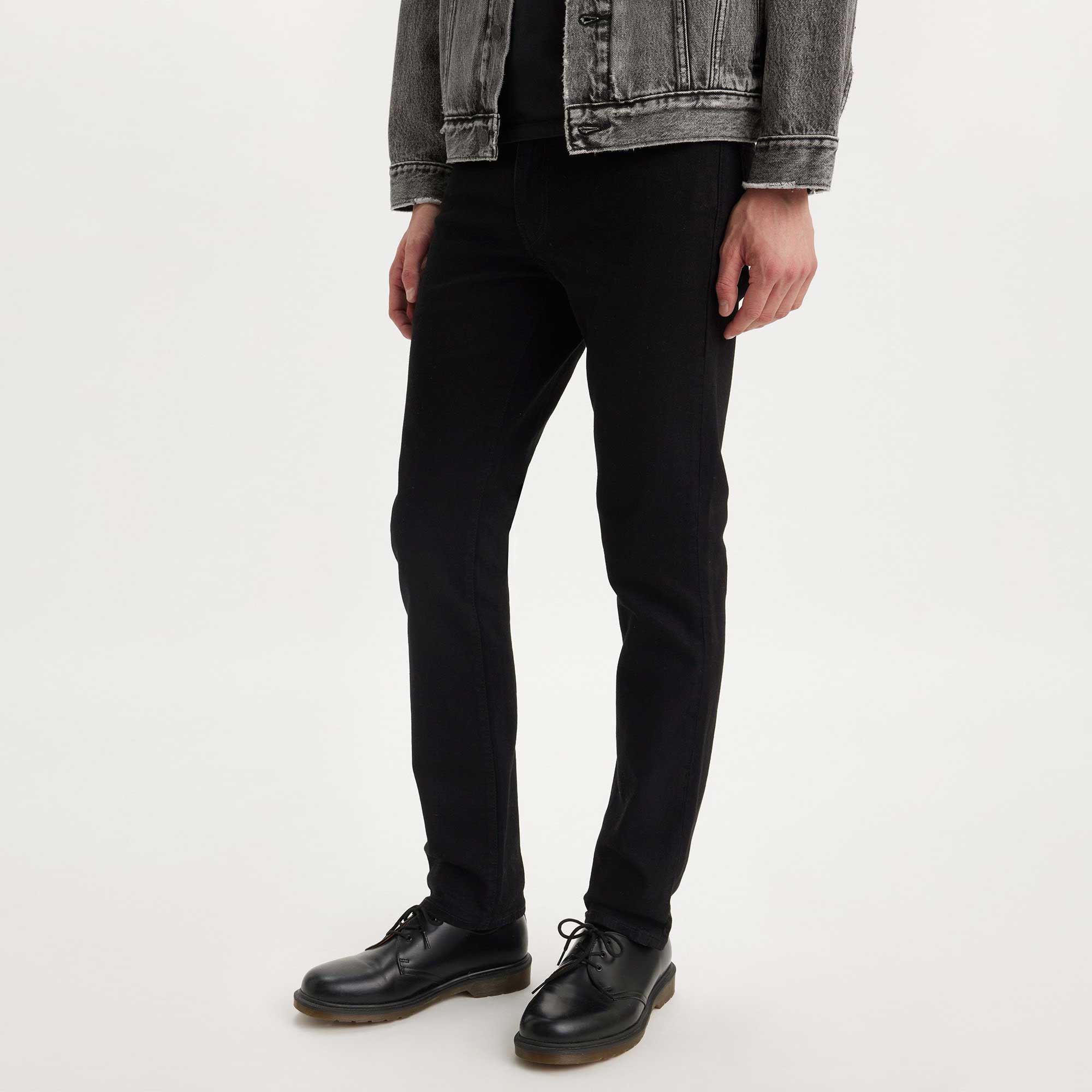 Levi's 511 Slim, black leaf adv — available at Norwood