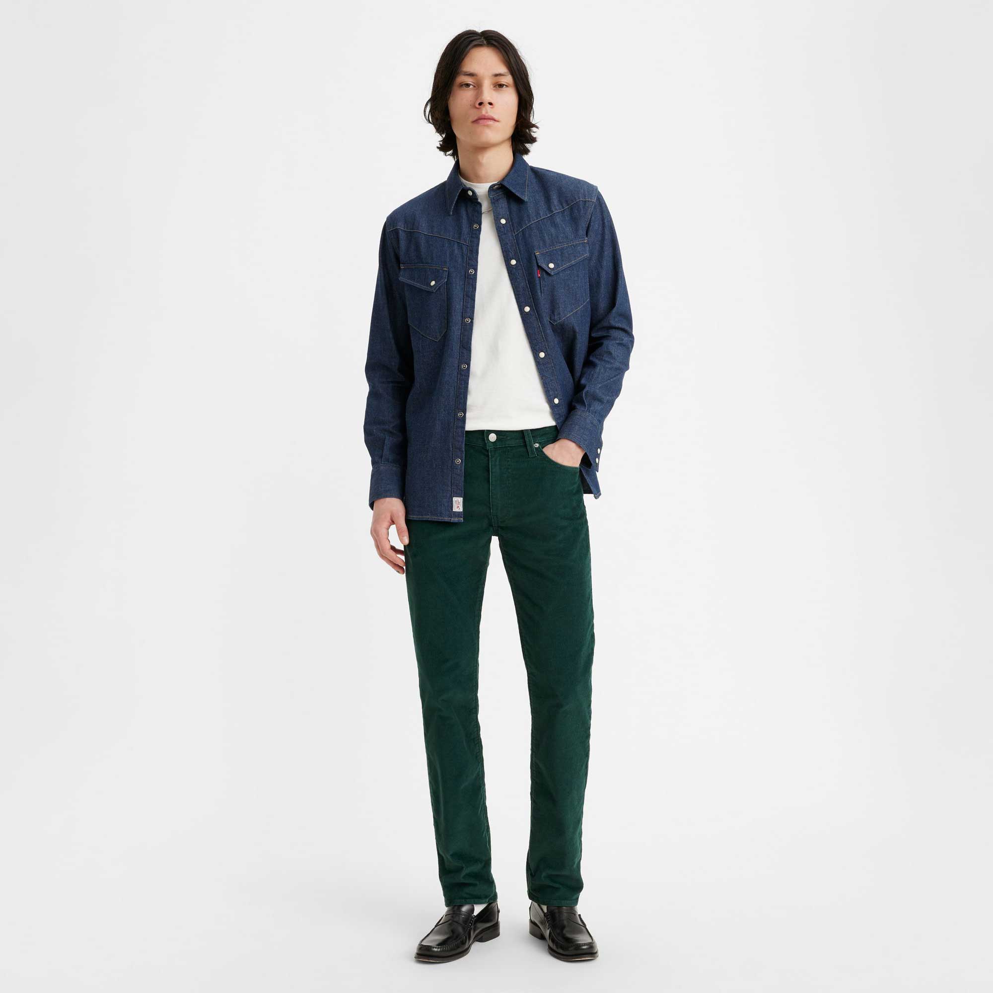 Levi's 511 Slim, darkest spruce 14w cord