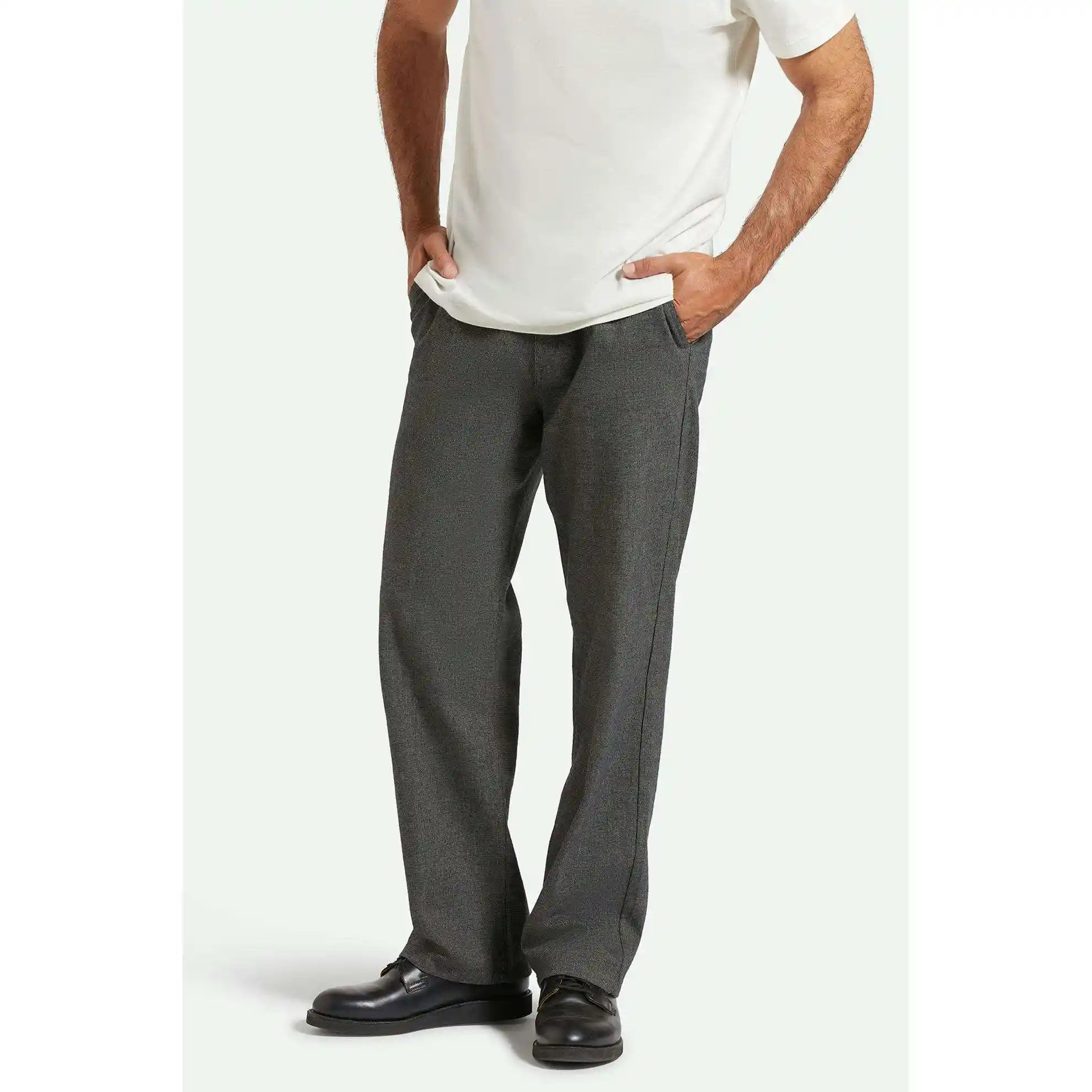 Brixton Choice Chino Relaxed Pant, mixed tweed — available at Norwood