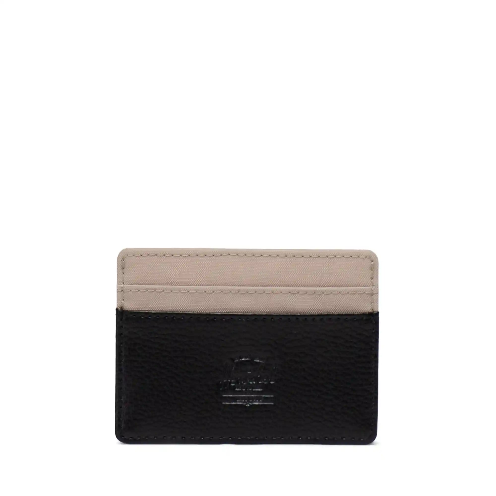 Herschel Charlie Cardholder, cobblestone/pebbled black