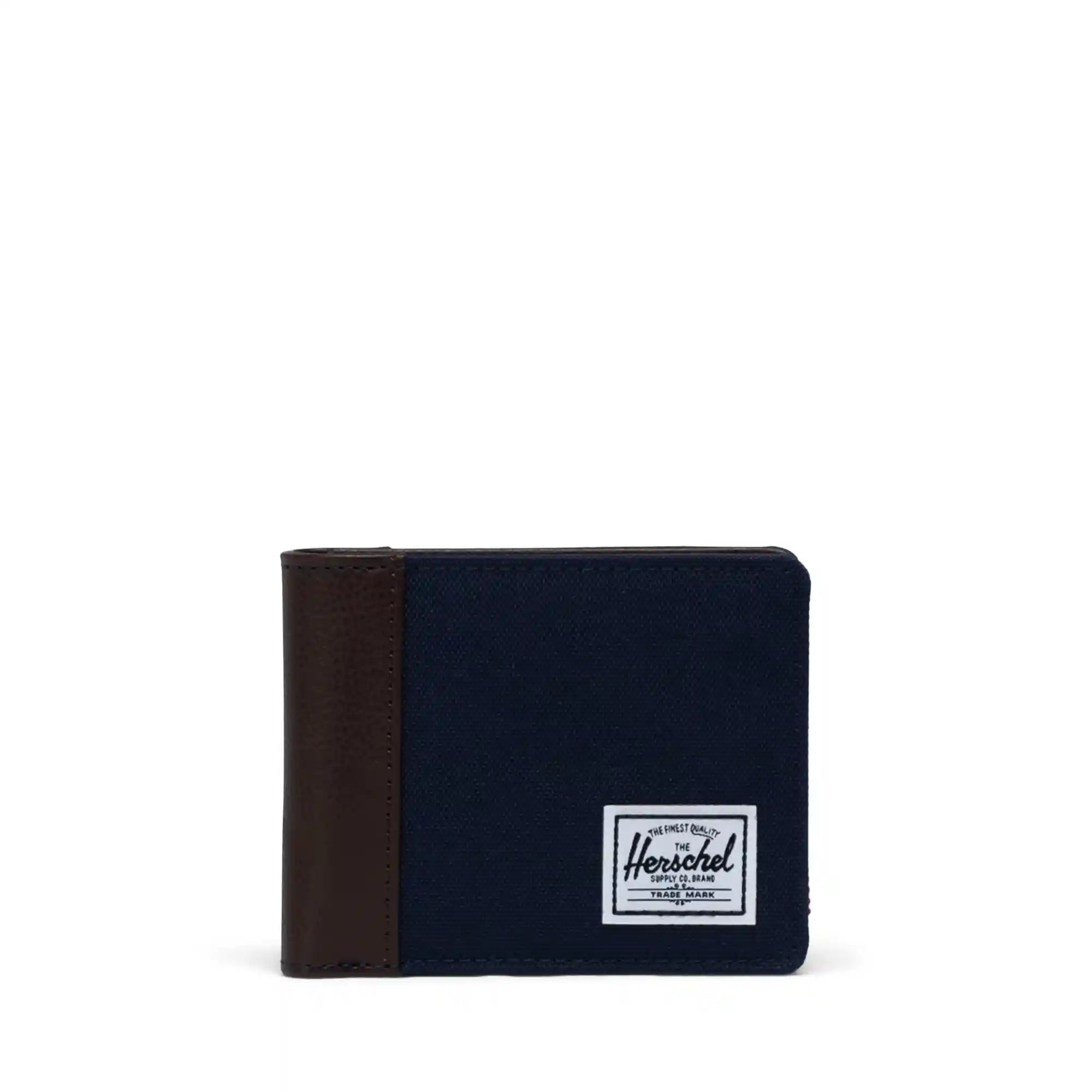 Herschel Hank II RFID wallet, peacoat/chicory coffee