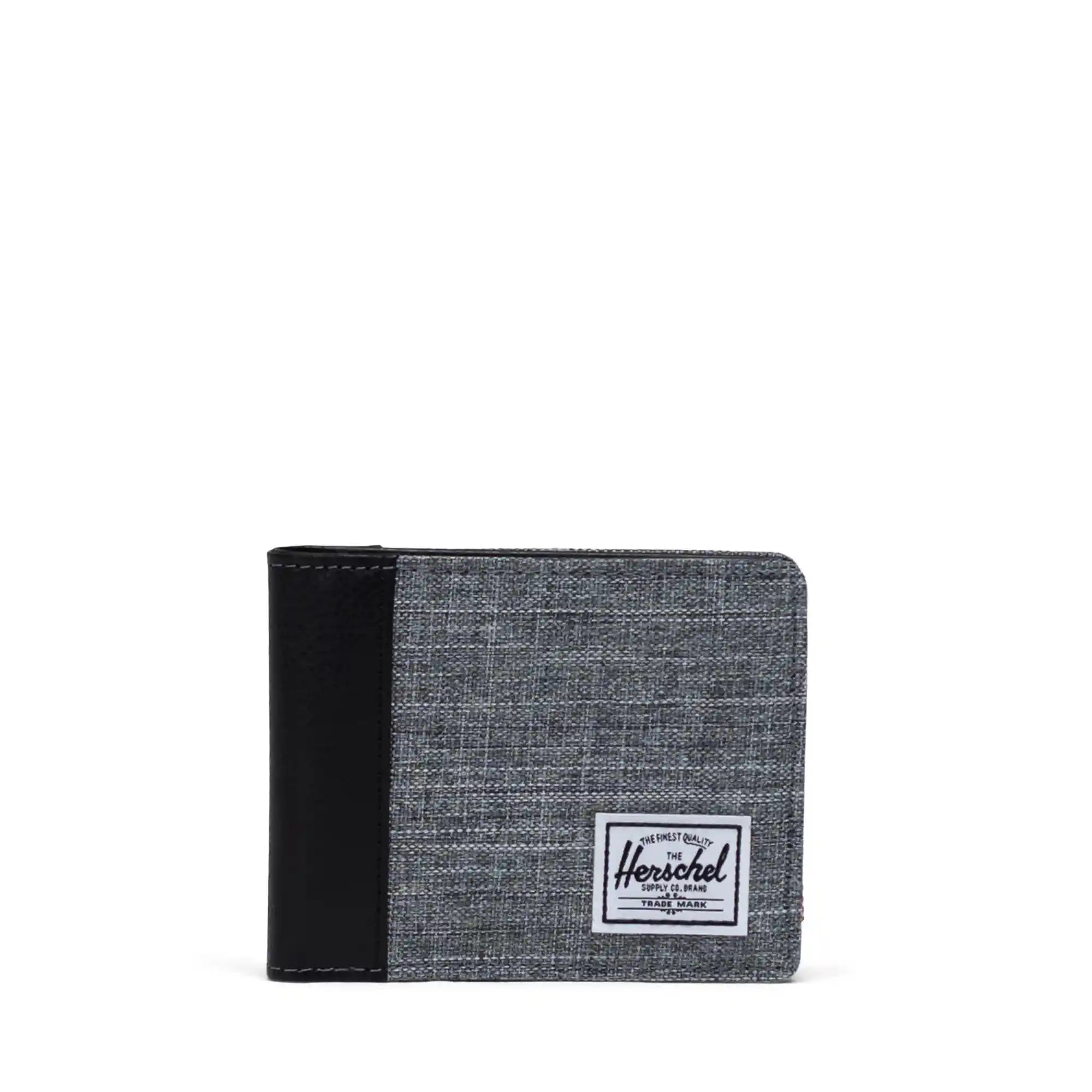 Herschel Hank II RFID wallet, raven crosshatch 2