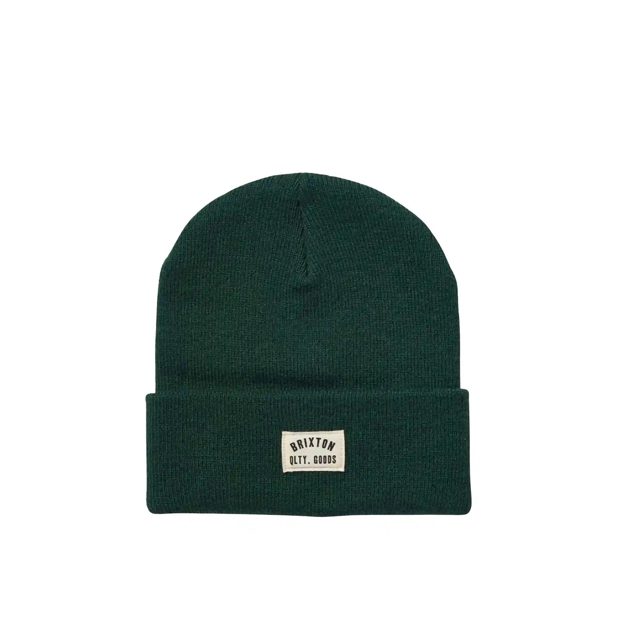 Brixton Woodburn Watch Cap Beanie, emerald