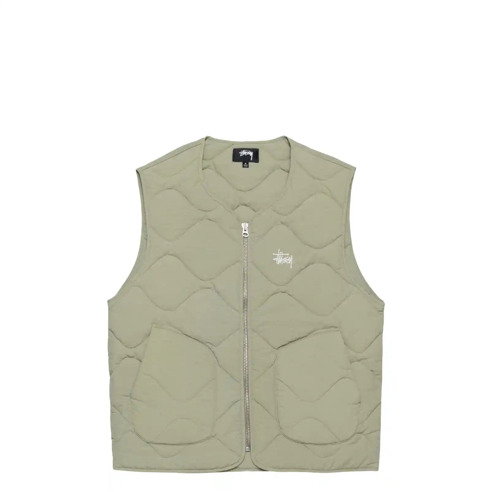 Stussy Recycled Nylon Liner Vest, coyote