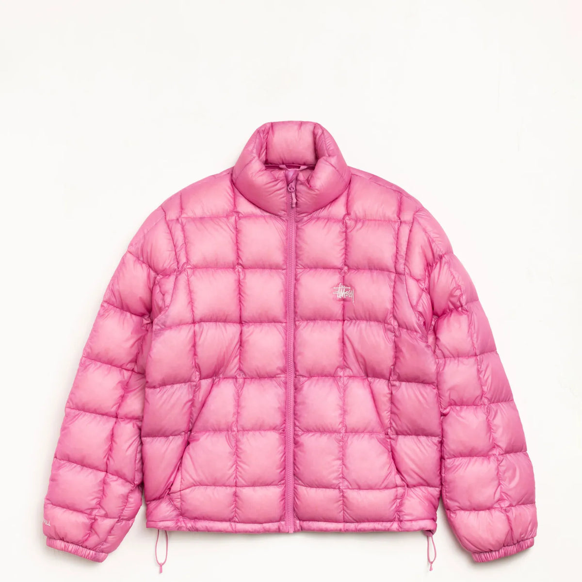 Stussy Midweight Puffer, pink — available at Norwood