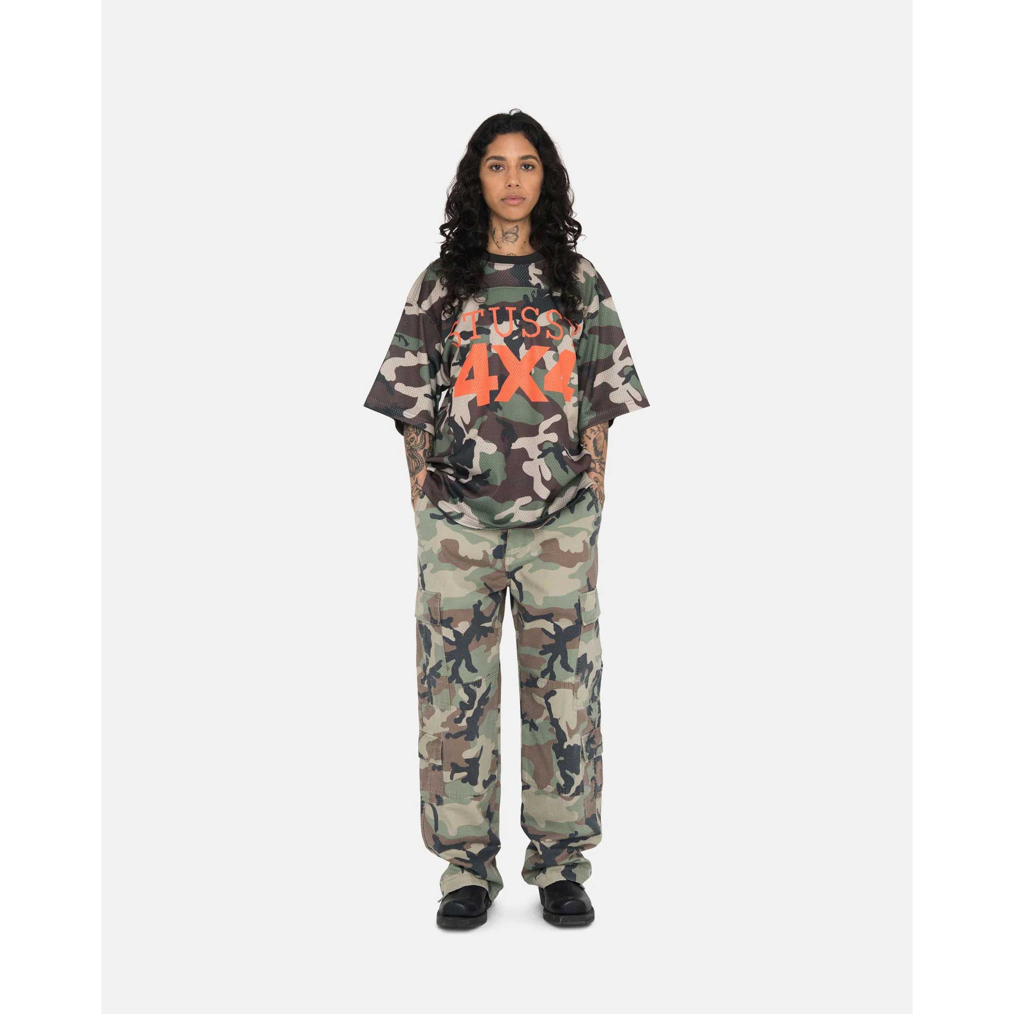 Stussy Surplus Cargo Pant Ripstop, camo — available at Norwood