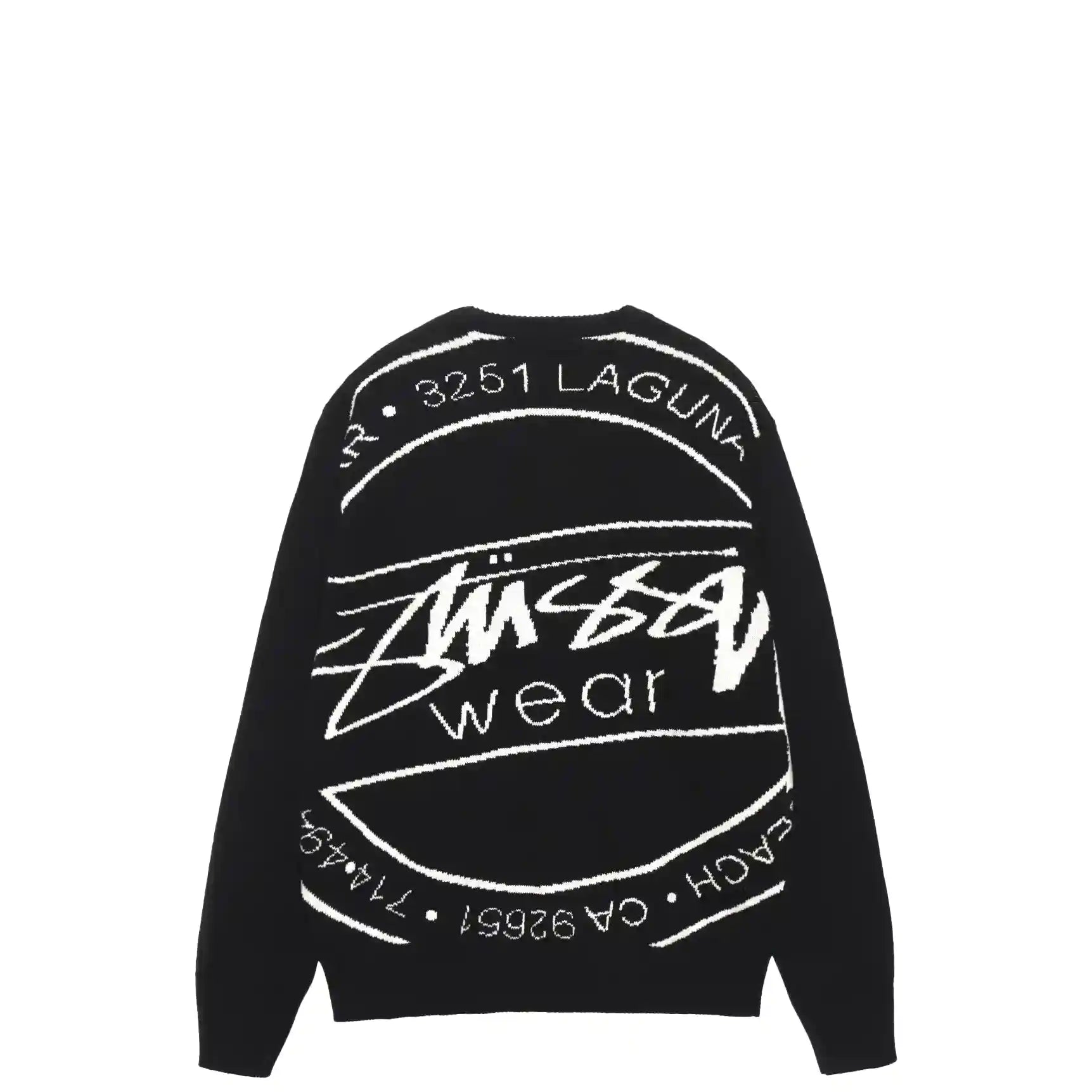 Stussy Laguna Icon Sweater, black