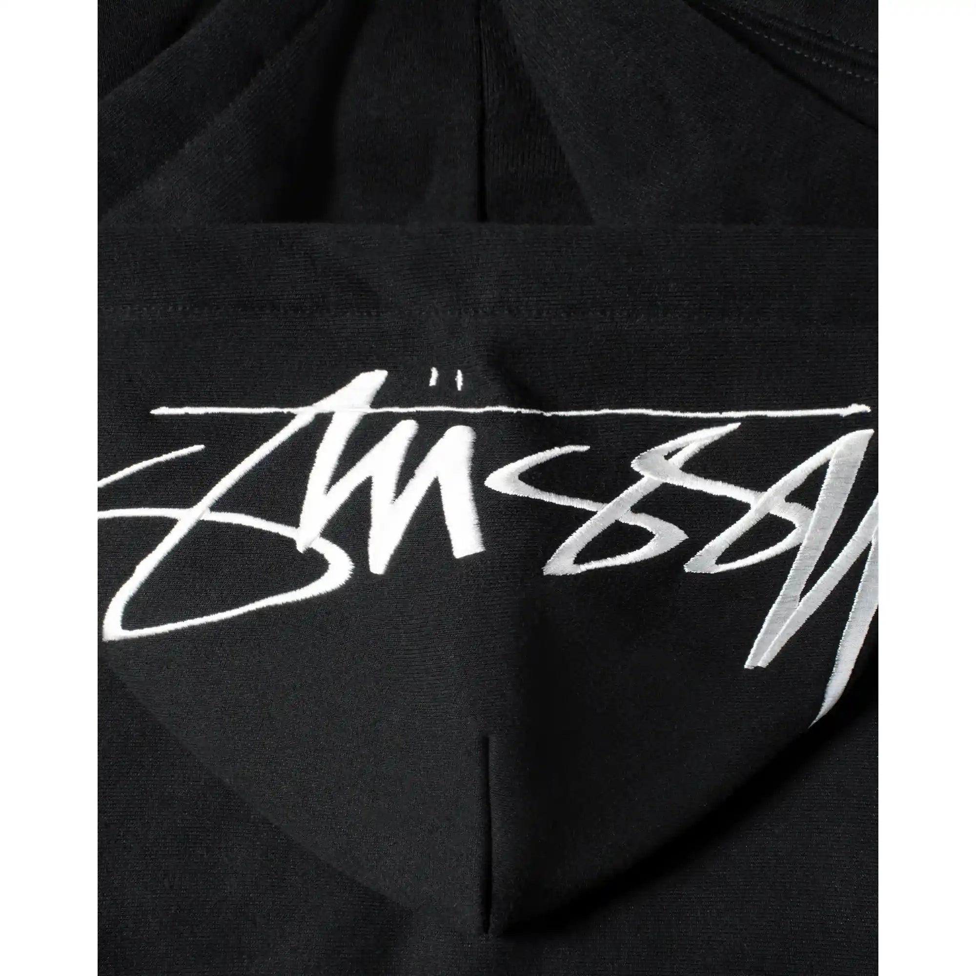 Stussy Back Hood Applique Hood — available at Norwood