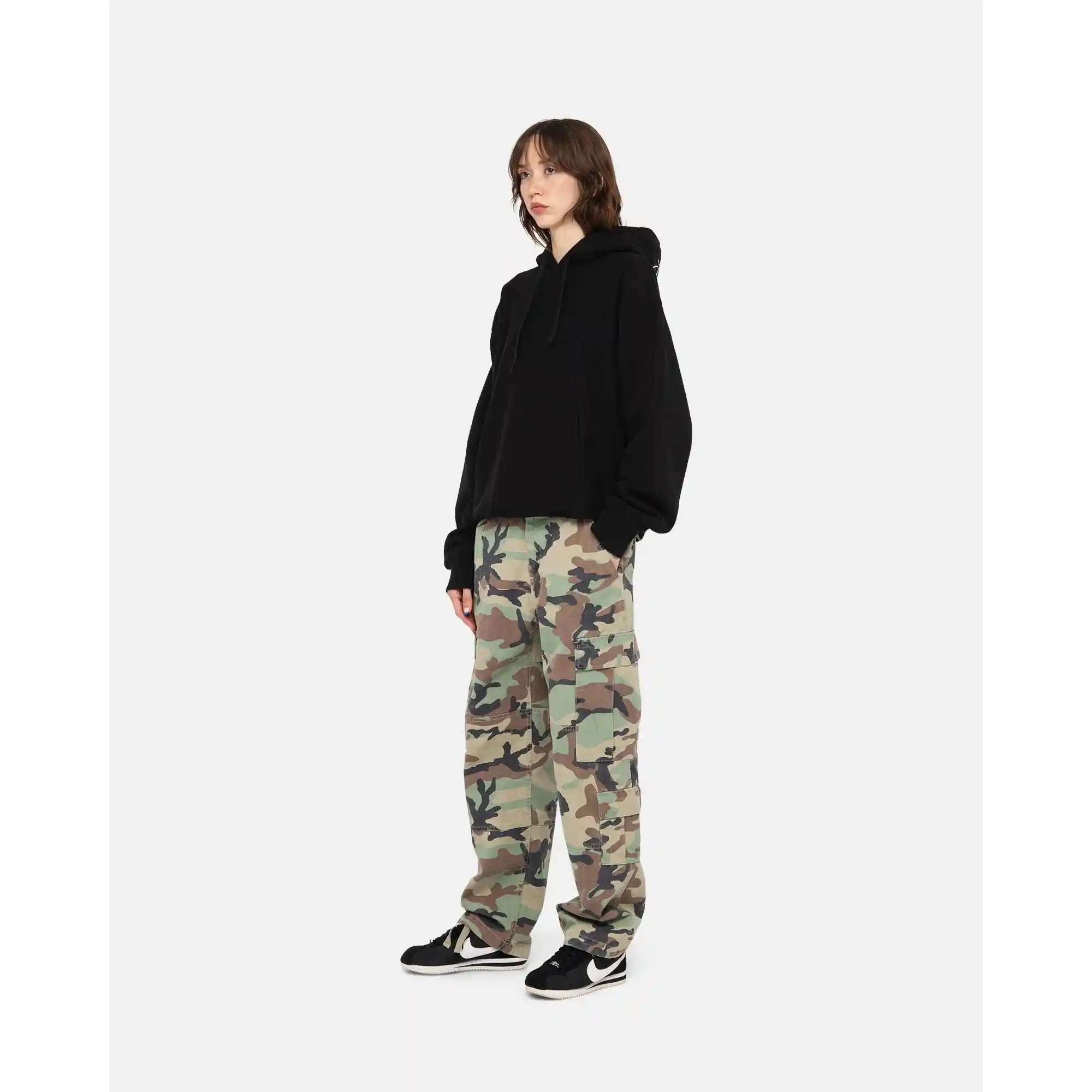 Stussy Back Hood Applique Hood — available at Norwood