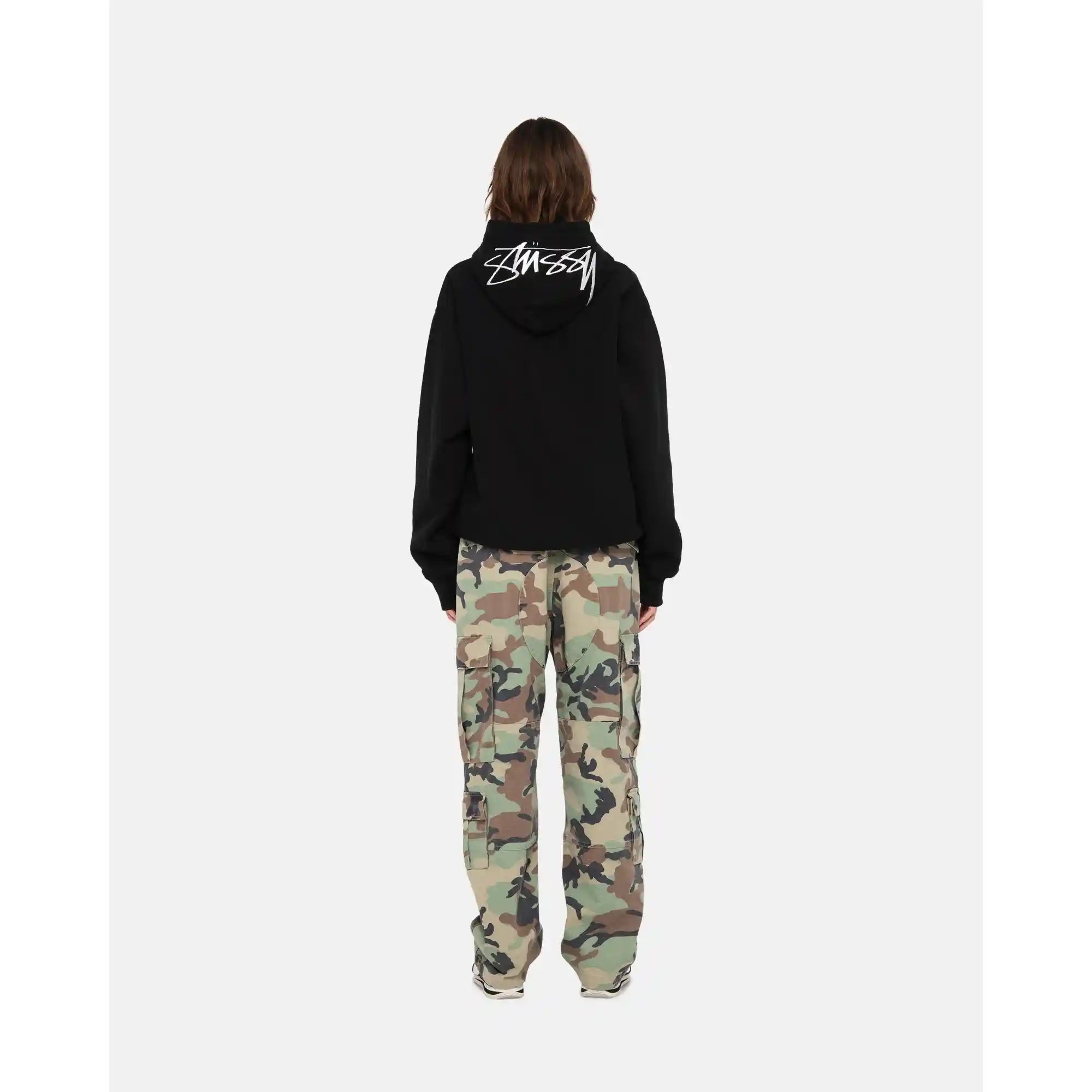 Stussy Back Hood Applique Hood — available at Norwood