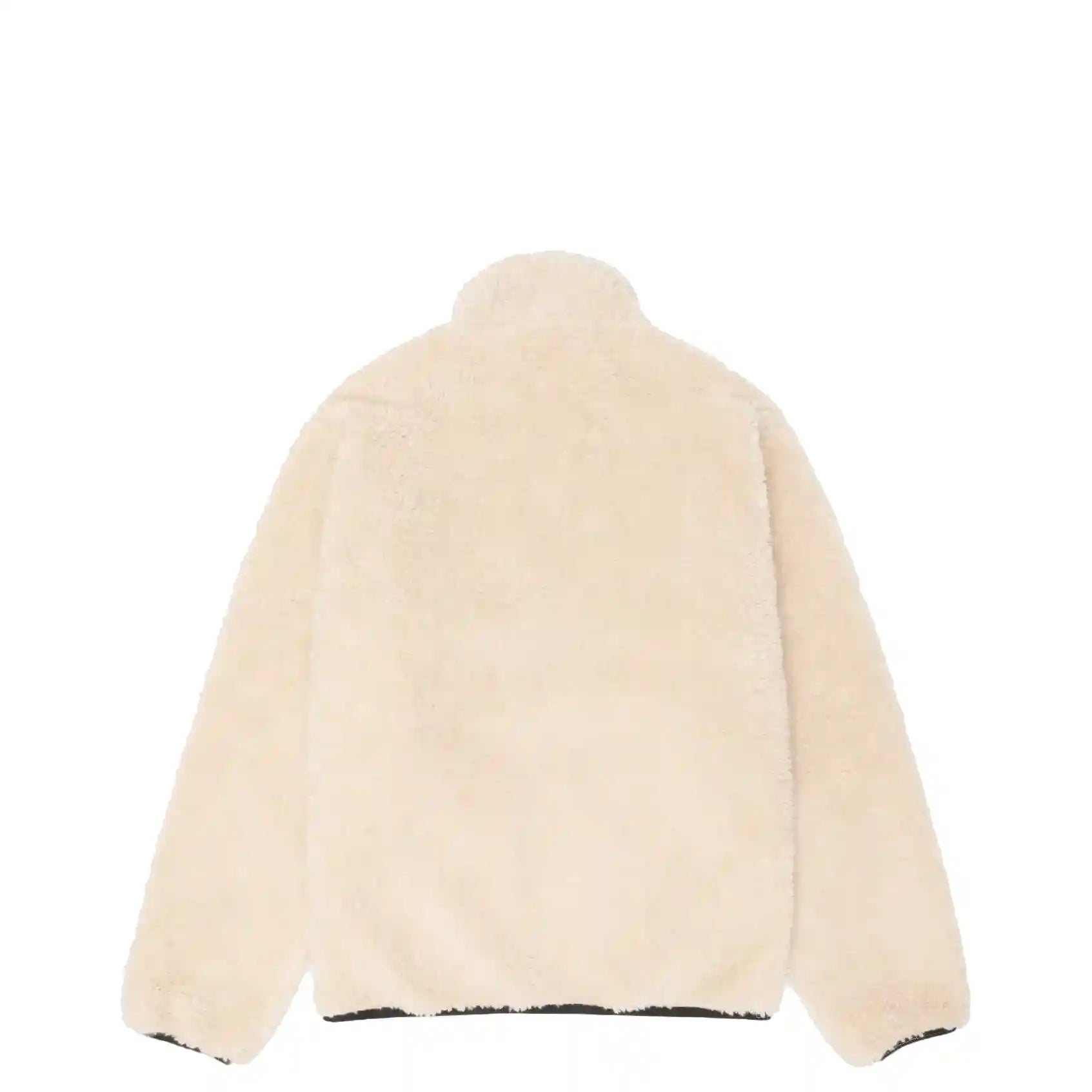 Stussy Sherpa Reversible Jacket, beige — available at Norwood