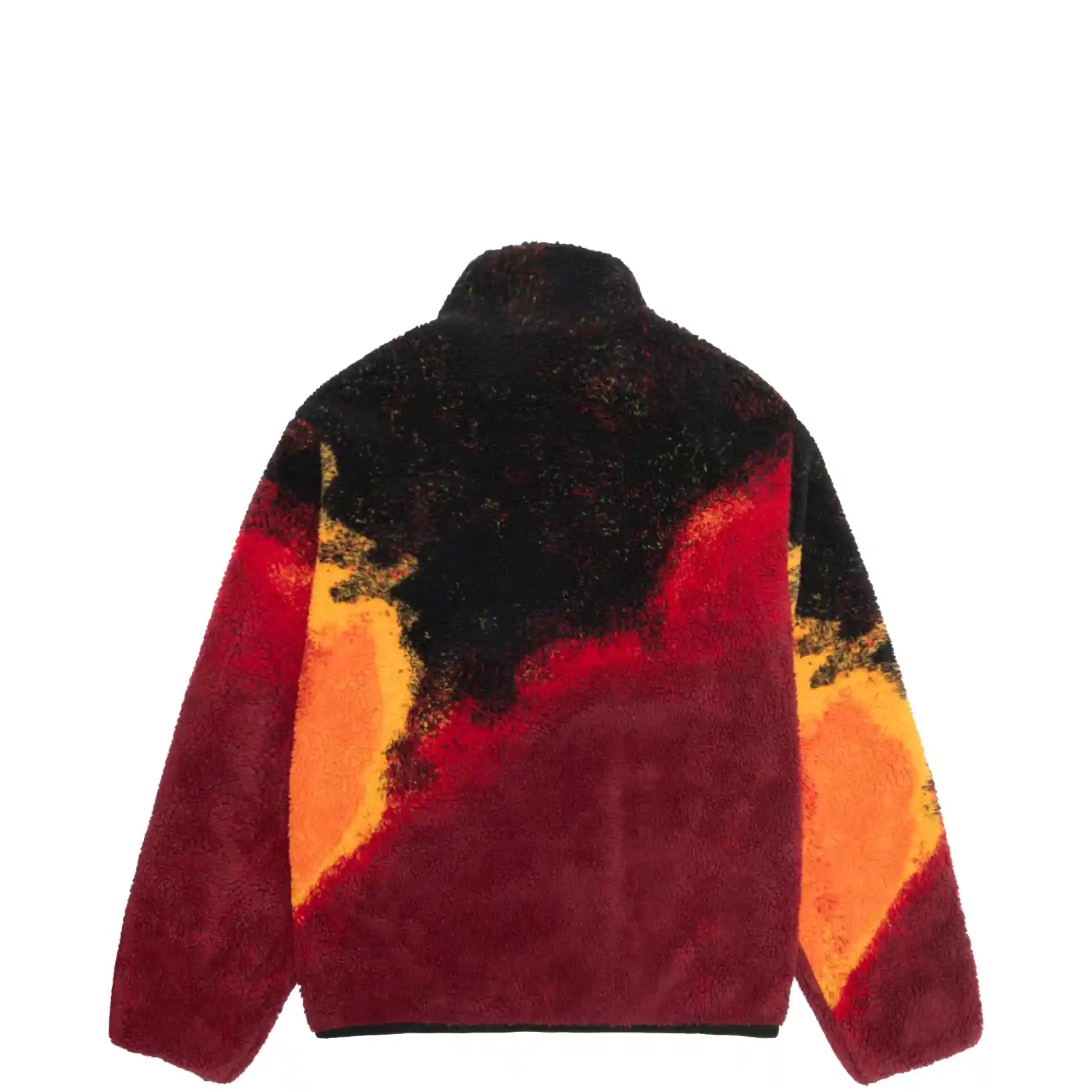 Stussy Sherpa Reversible Jacket, lava — available at Norwood
