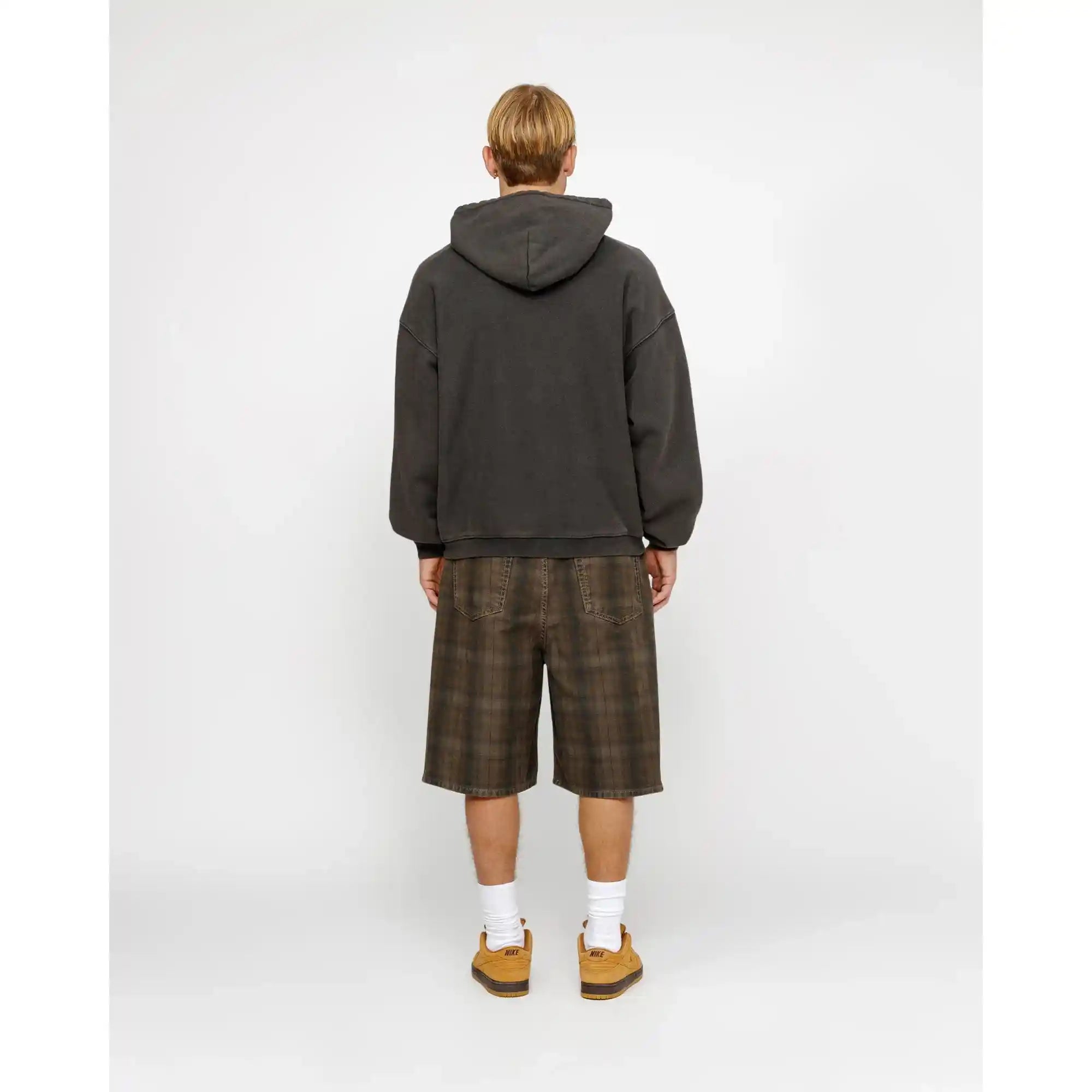 Stussy Stussy Intl Relaxed Hood, washed black — available at Norwood