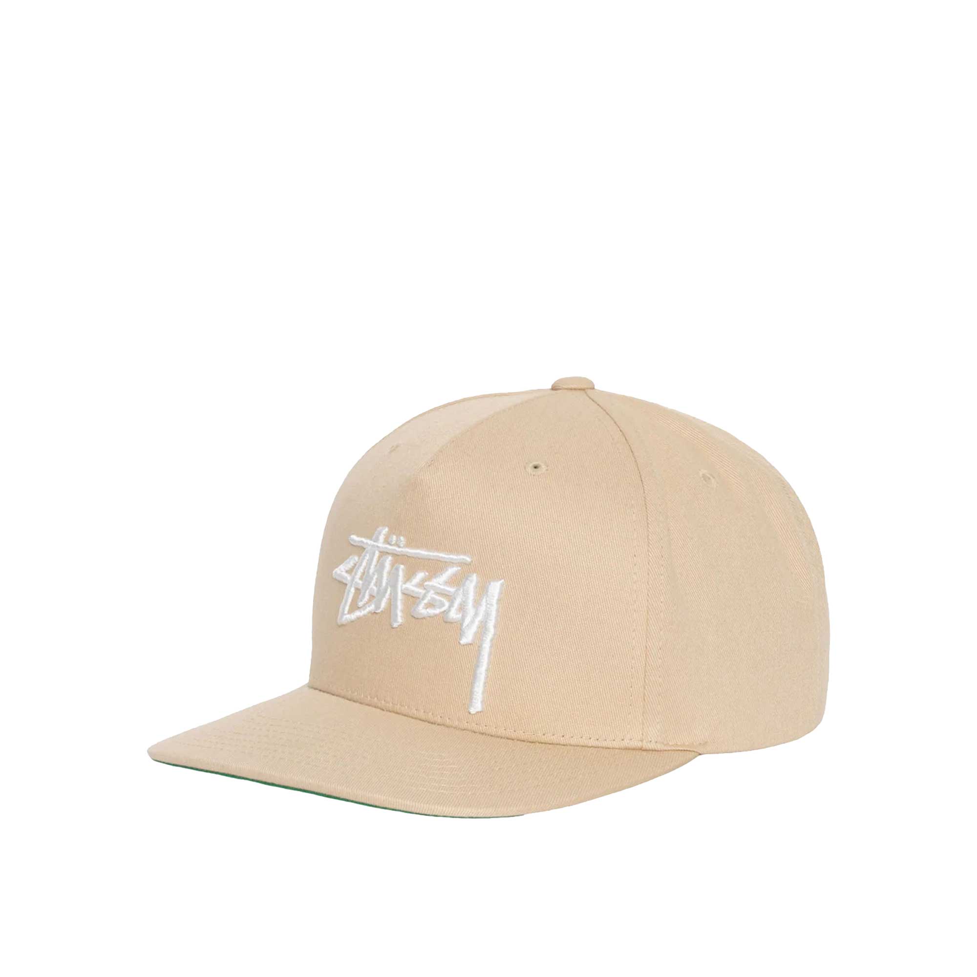 Stussy Big Stock Point Crown Cap, Sand