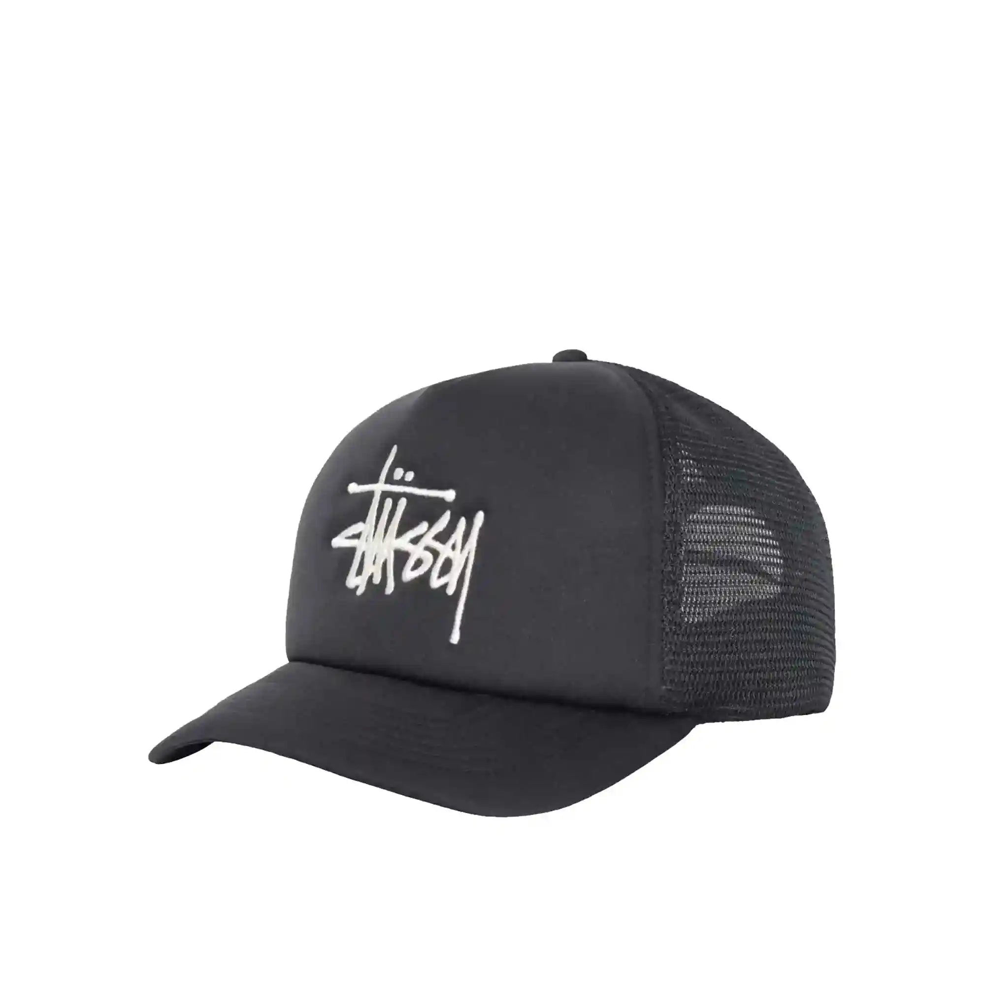 Stussy Big Basic Trucker Cap, black