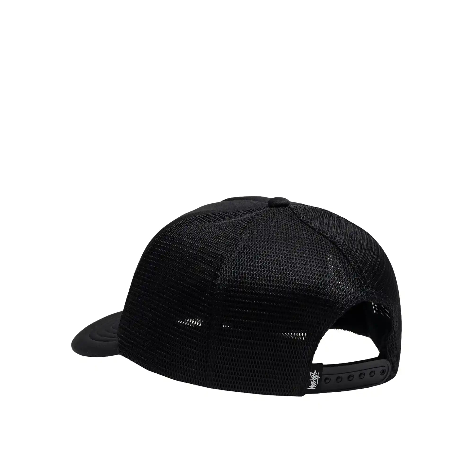 Stussy 8 Ball Trucker Cap, black — available at Norwood