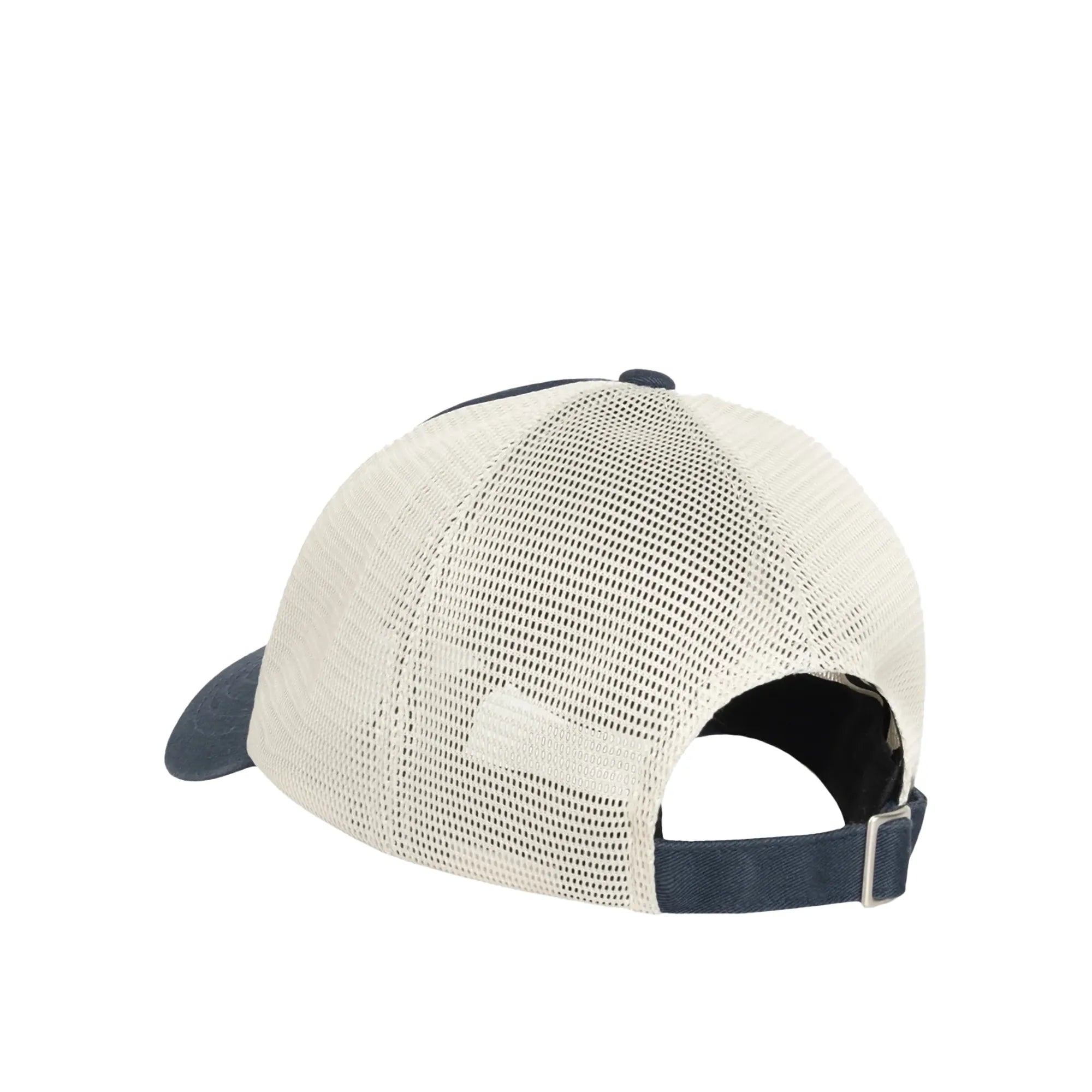 Stussy Low Profile Workgear Strapback Cap, navy — available at Norwood