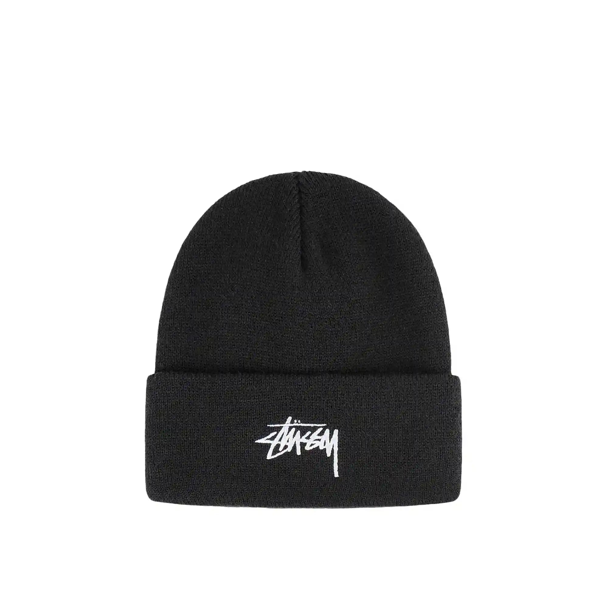 Stussy Stock Cuff Beanie, black