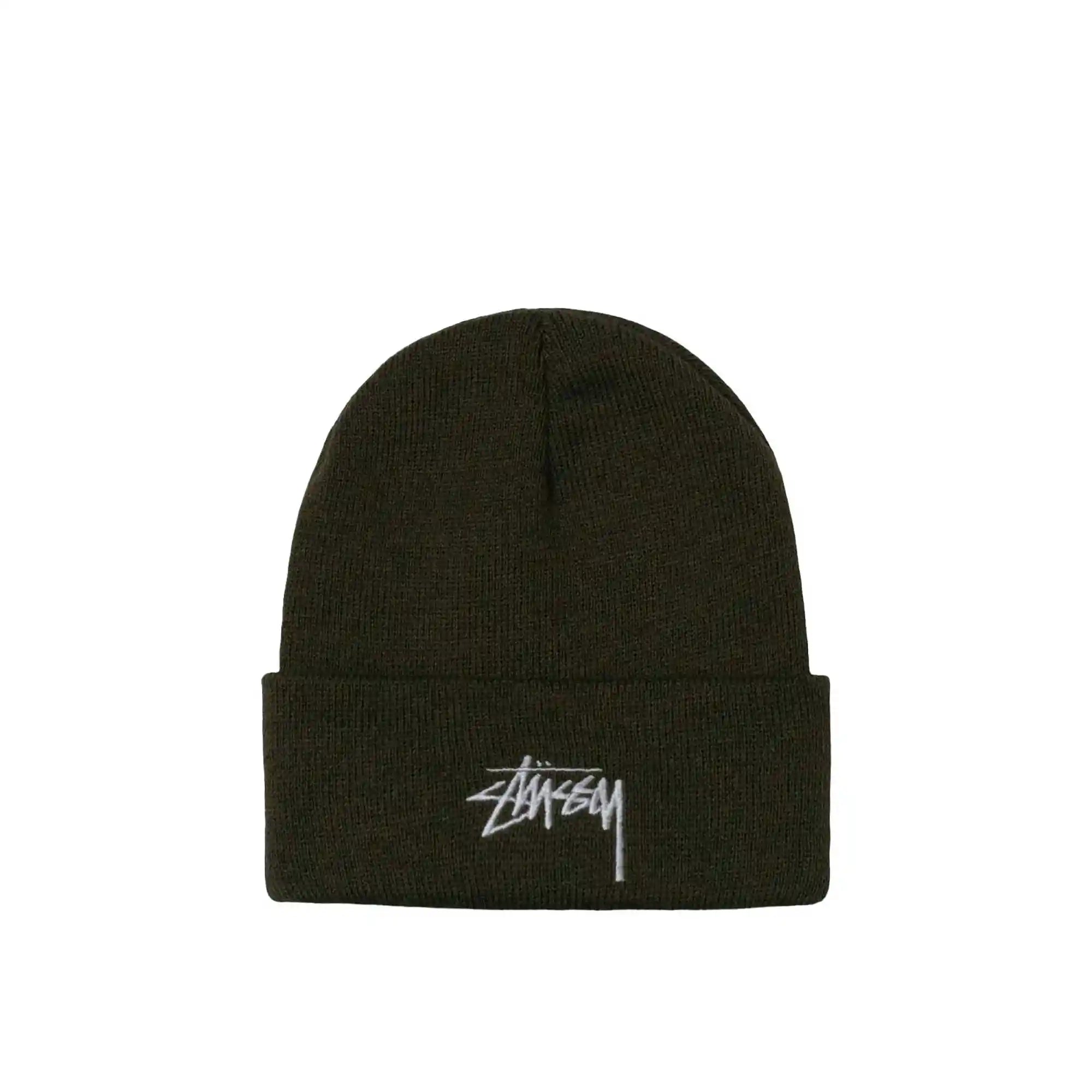 Stussy Stock Cuff Beanie, olive
