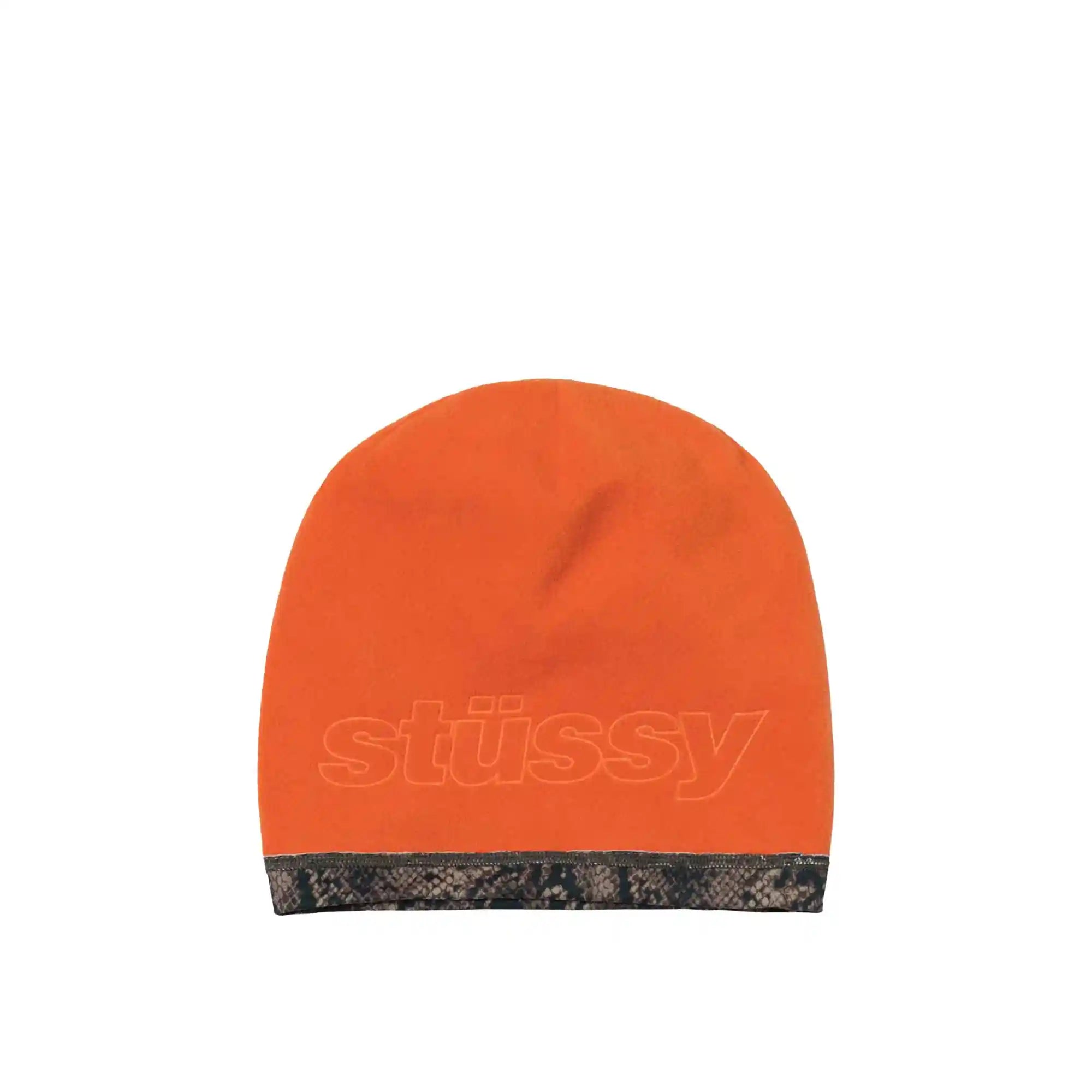 Stussy Reversible Tech Skullcap, brown — available at Norwood