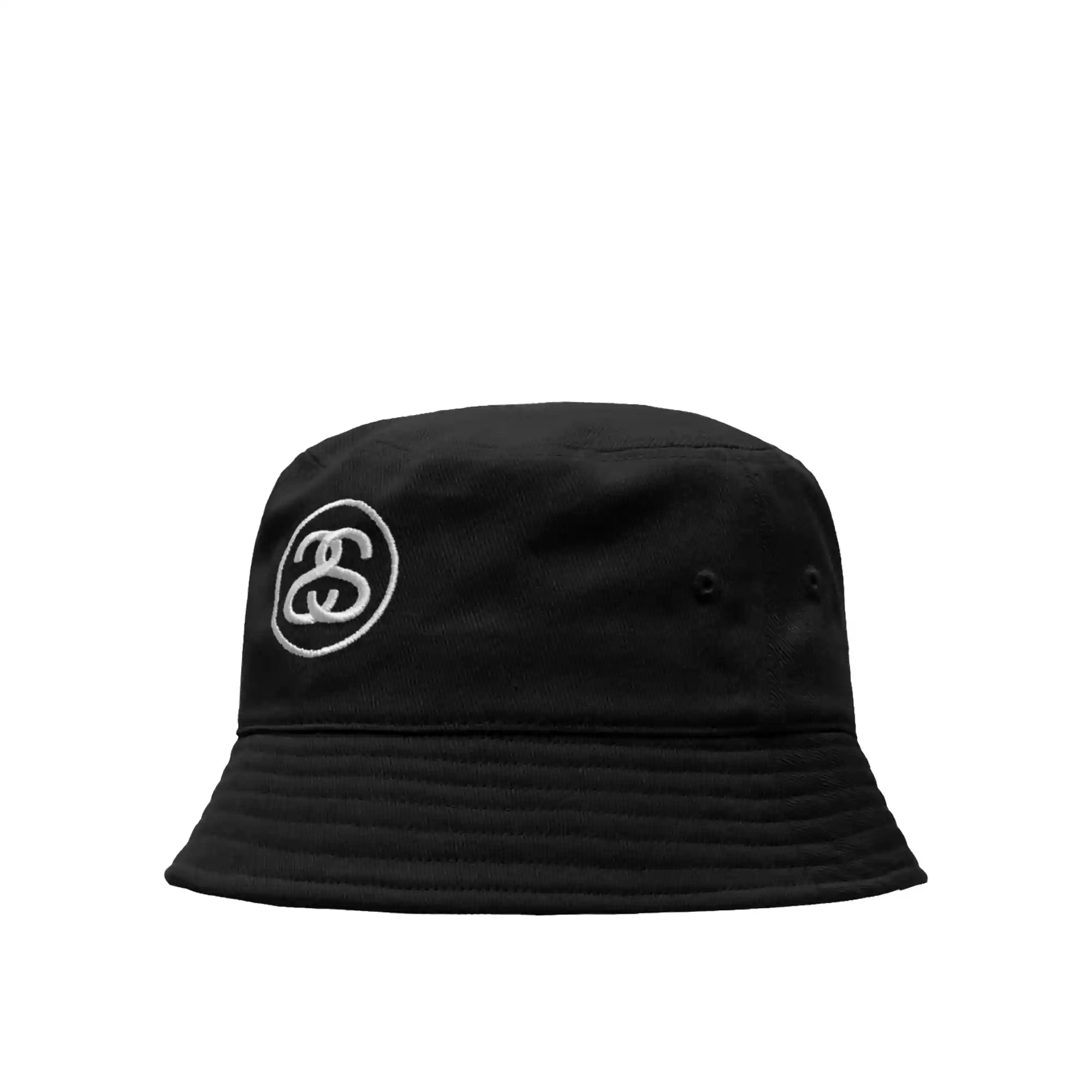 Stussy SS Link Deep Bucket, black — available at Norwood