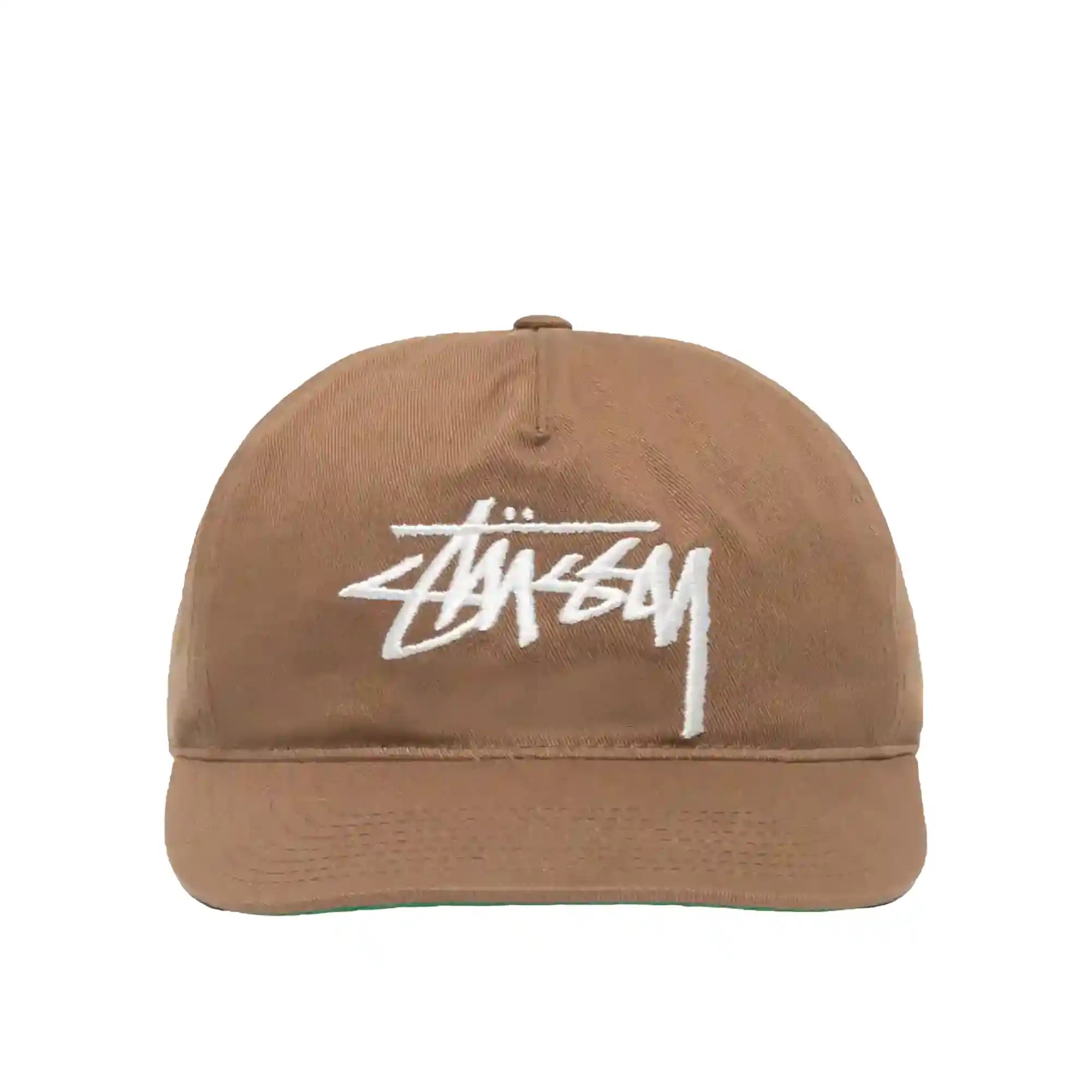 Stussy Big Stock Cap, brown — available at Norwood