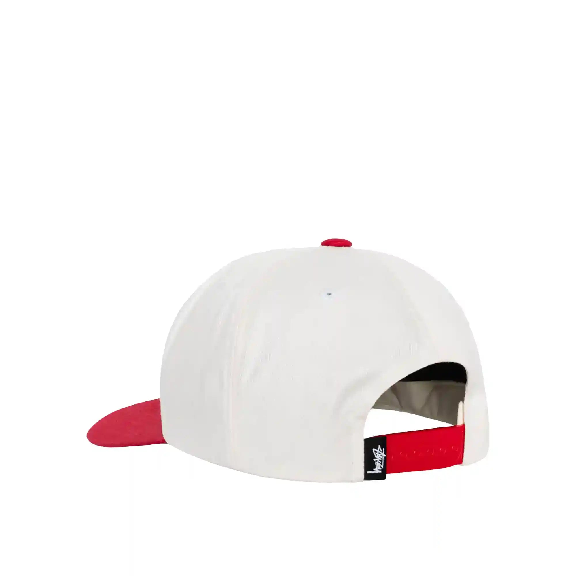 Stussy Big Stock Cap, cardinal — available at Norwood