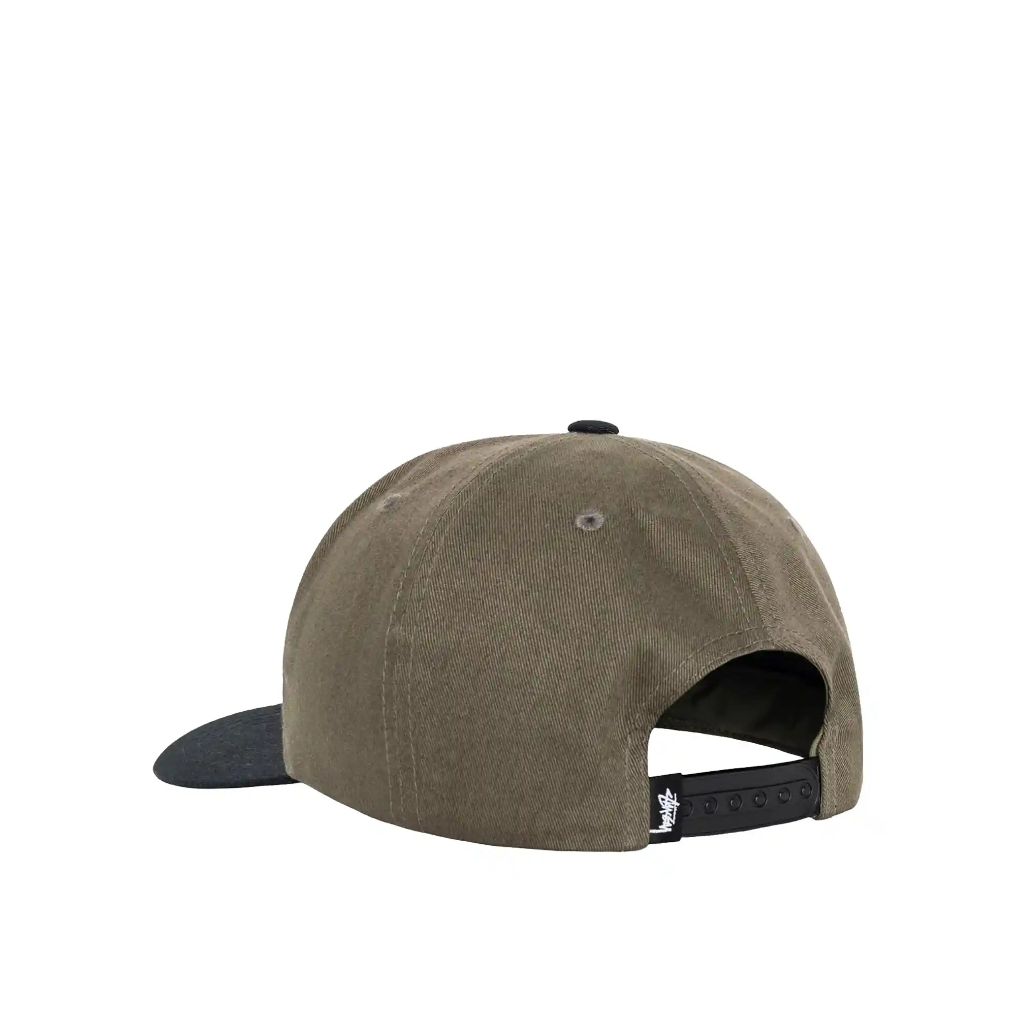 Stussy Big Stock Cap, olive — available at Norwood