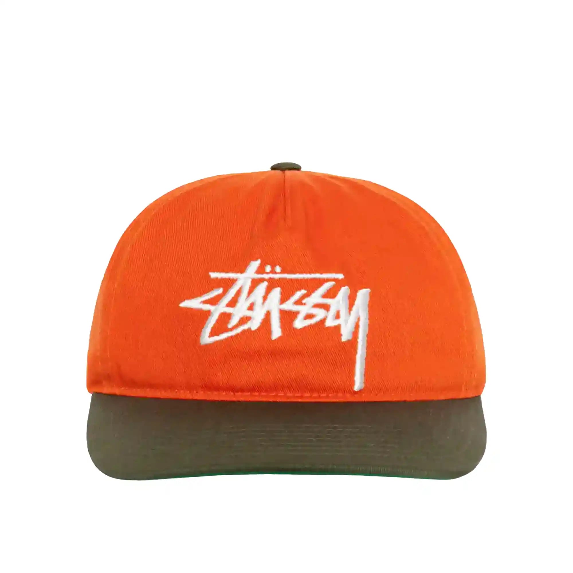 Stussy Big Stock Cap, yam — available at Norwood