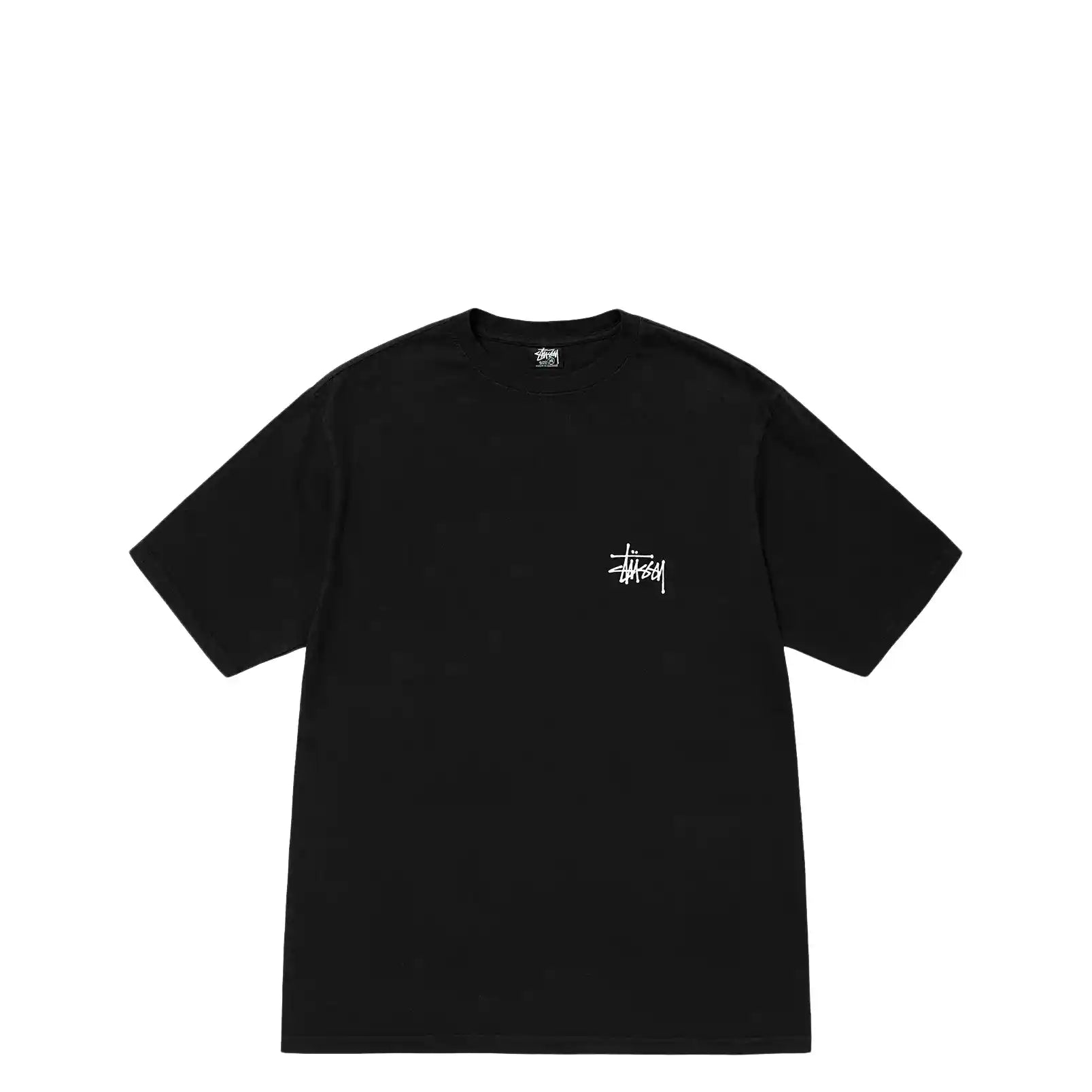 Stussy Basic Stussy Tee, black — available at Norwood