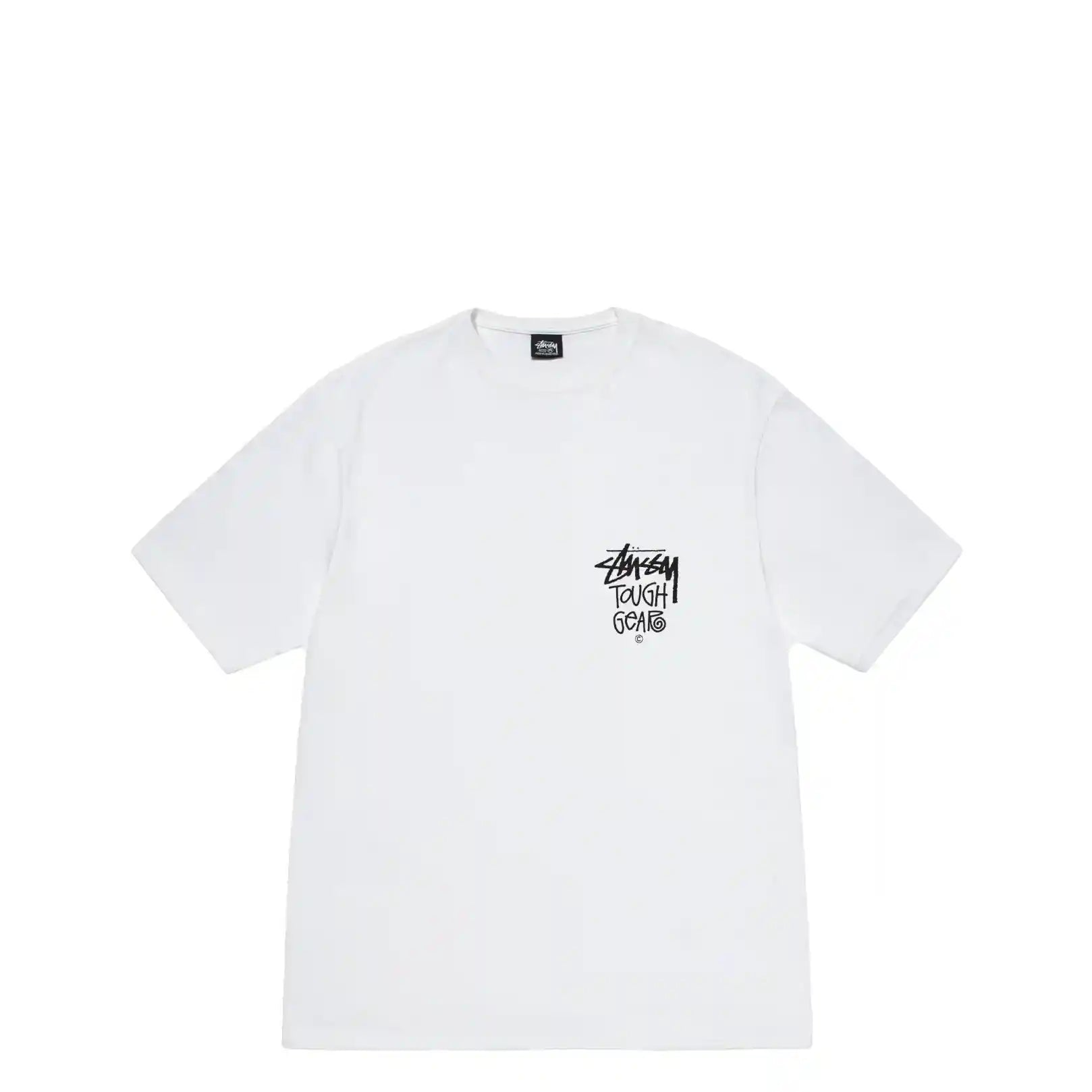 Stussy Tough Gear Tee, white — available at Norwood