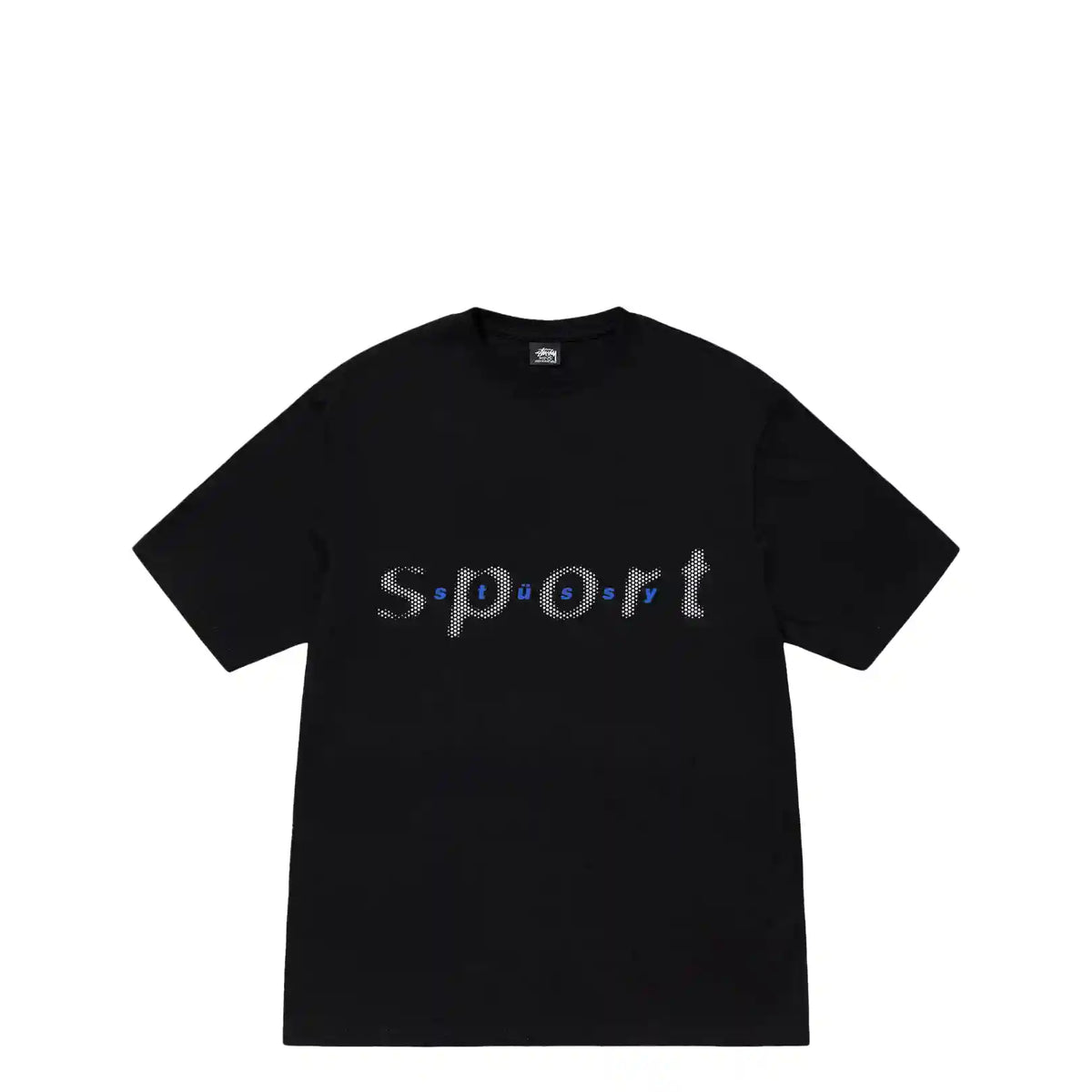 Stussy Dot Sport Tee, black, 1904998-blac – Norwood