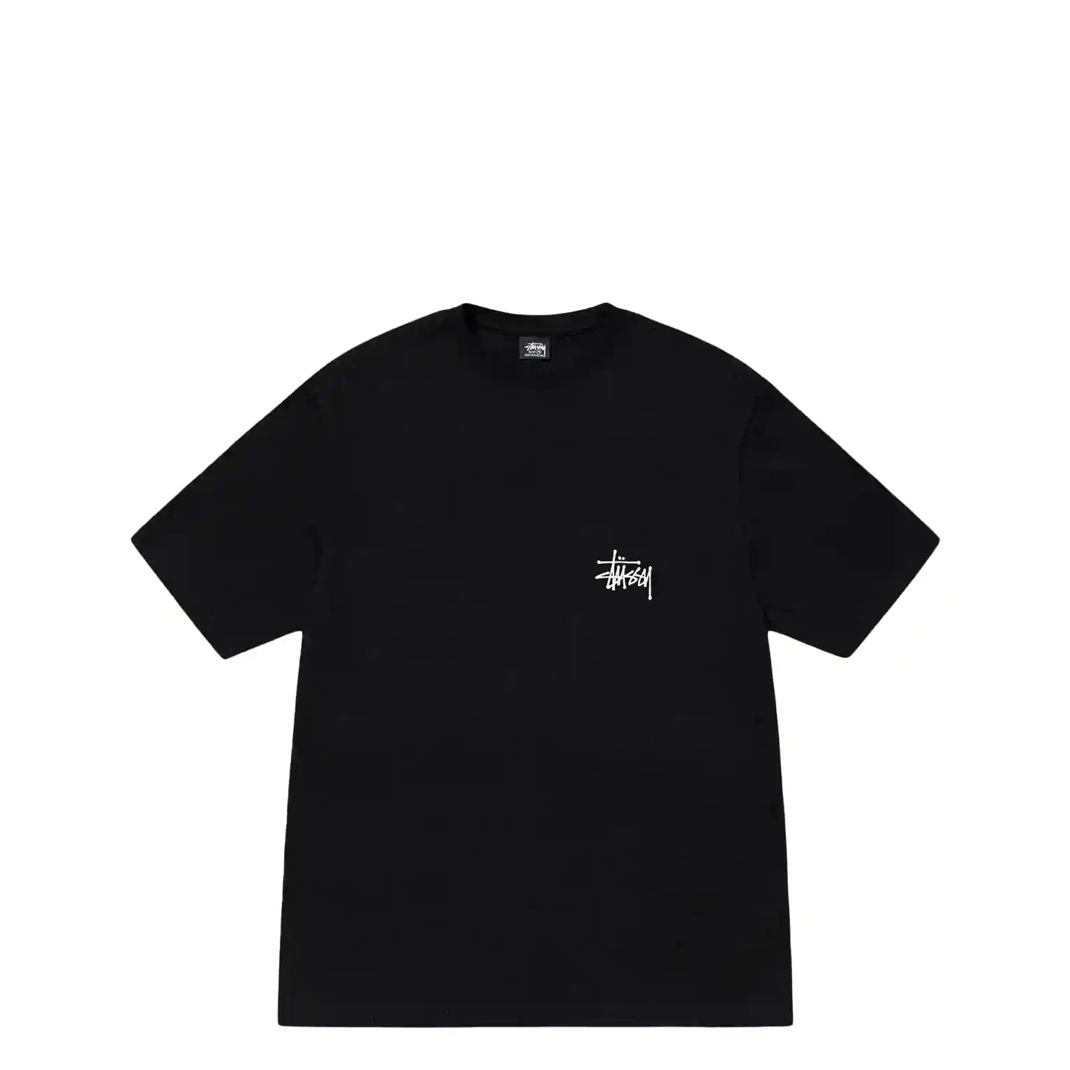 Stussy Basic Stussy Tee, black — available at Norwood