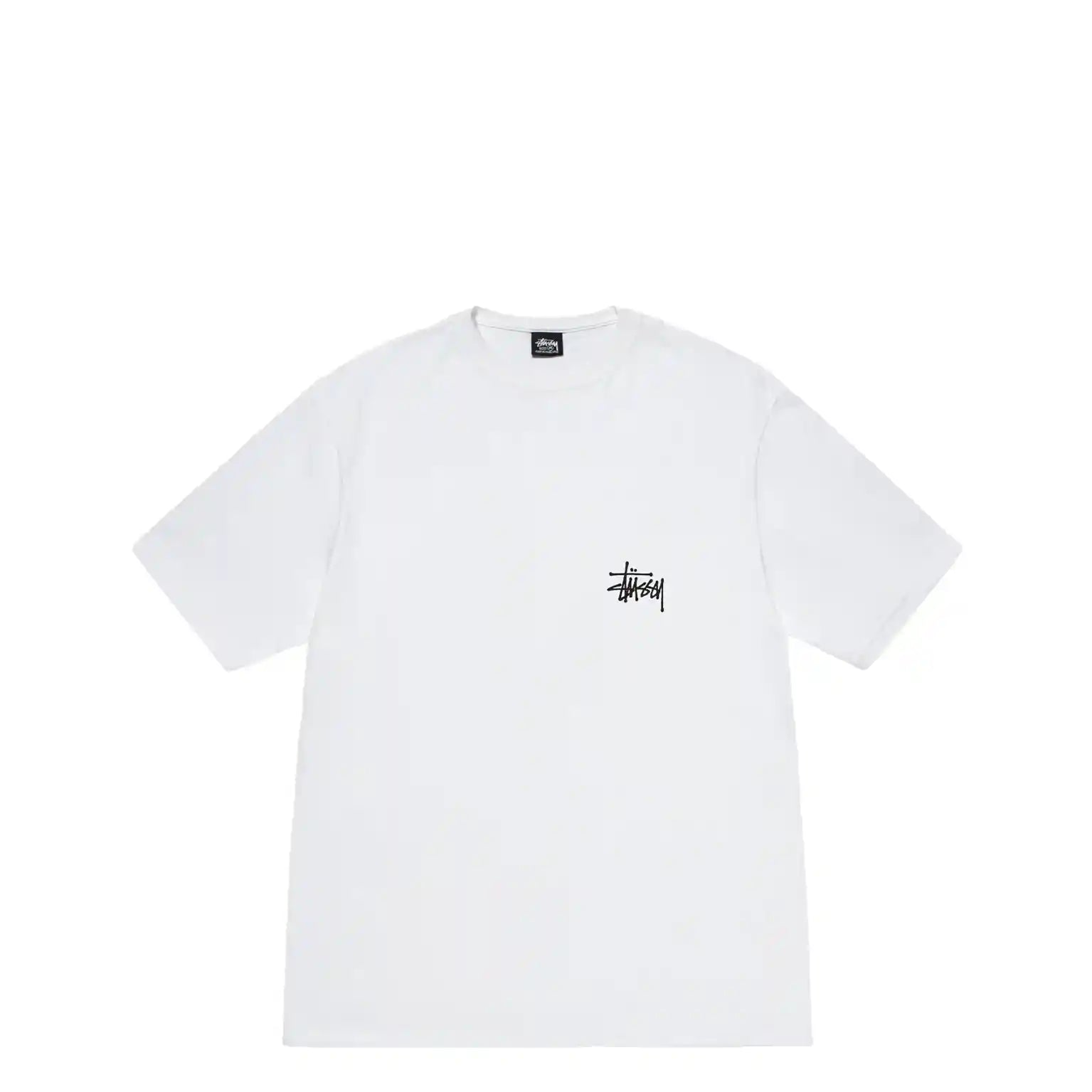 Stussy Basic Stussy Tee, white — available at Norwood