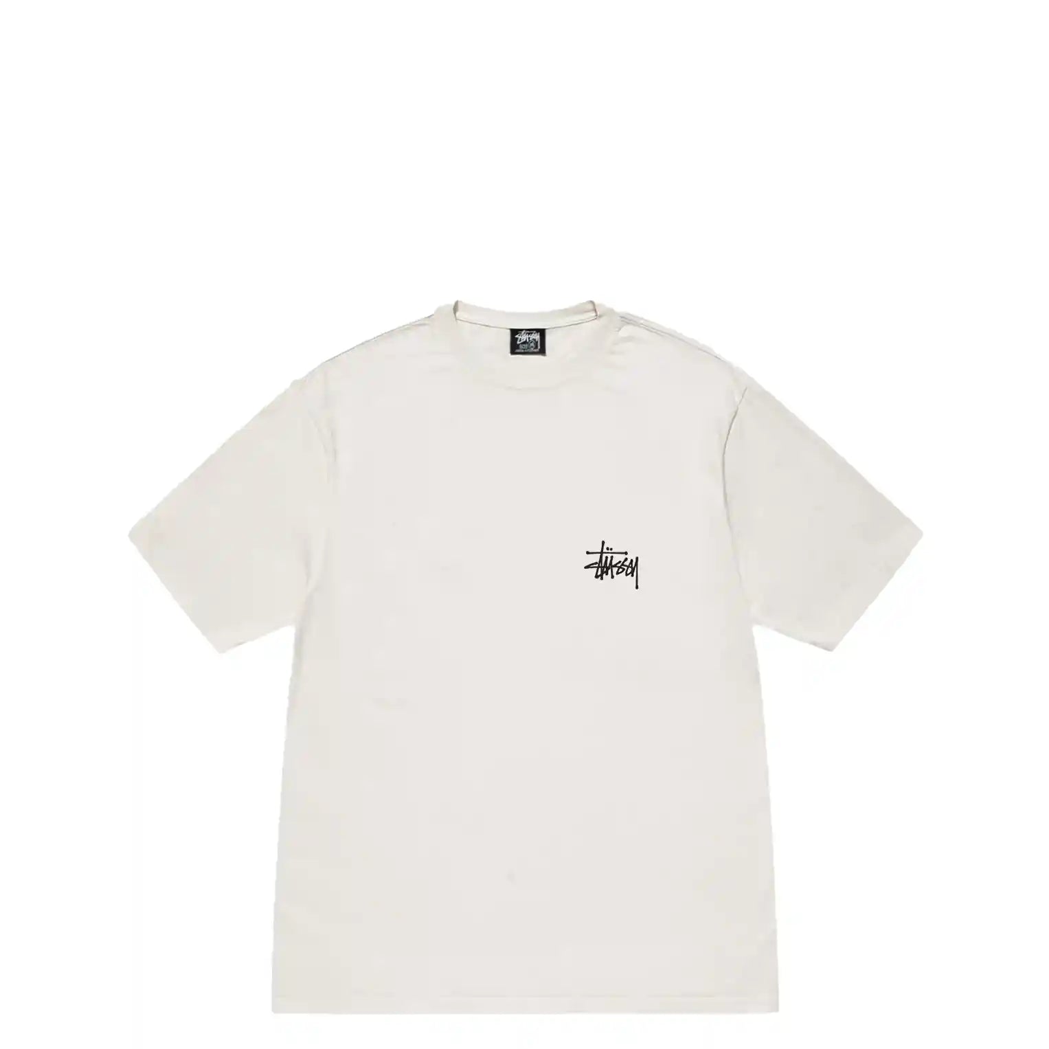 Stussy Basic Stussy Pigment Dyed Tee, natural — available at Norwood