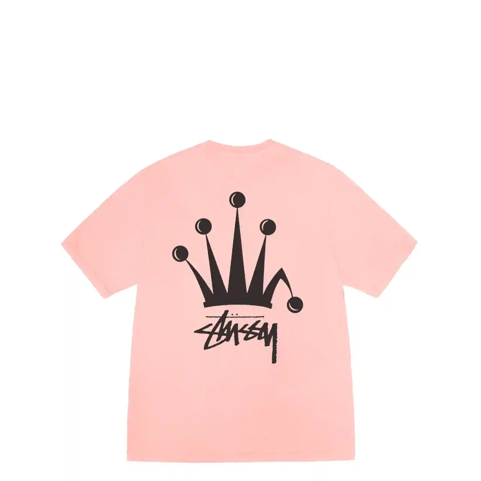 Stussy Regal Crown Pigment Dyed Tee, coral