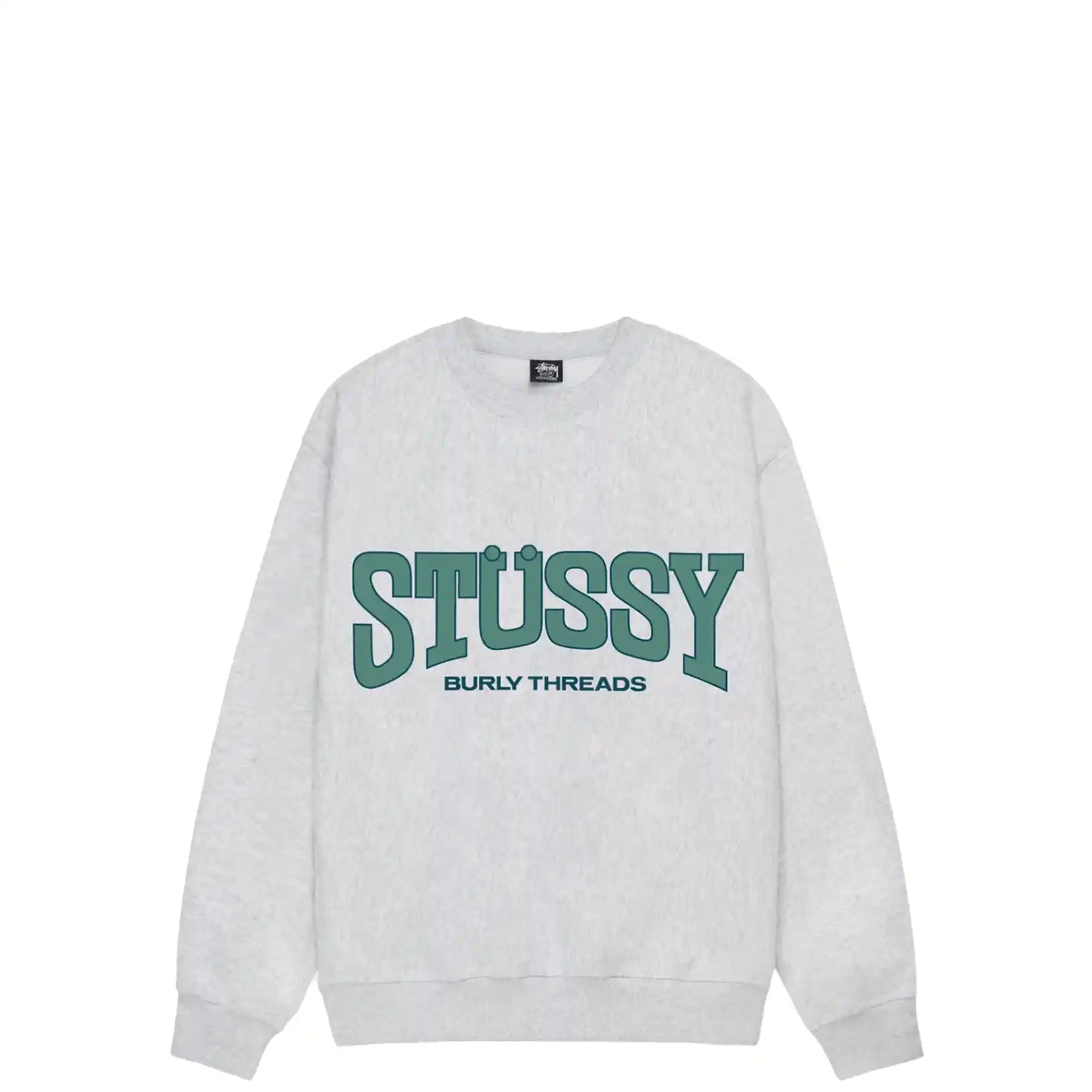 Stussy Burly Threads Crew, ash