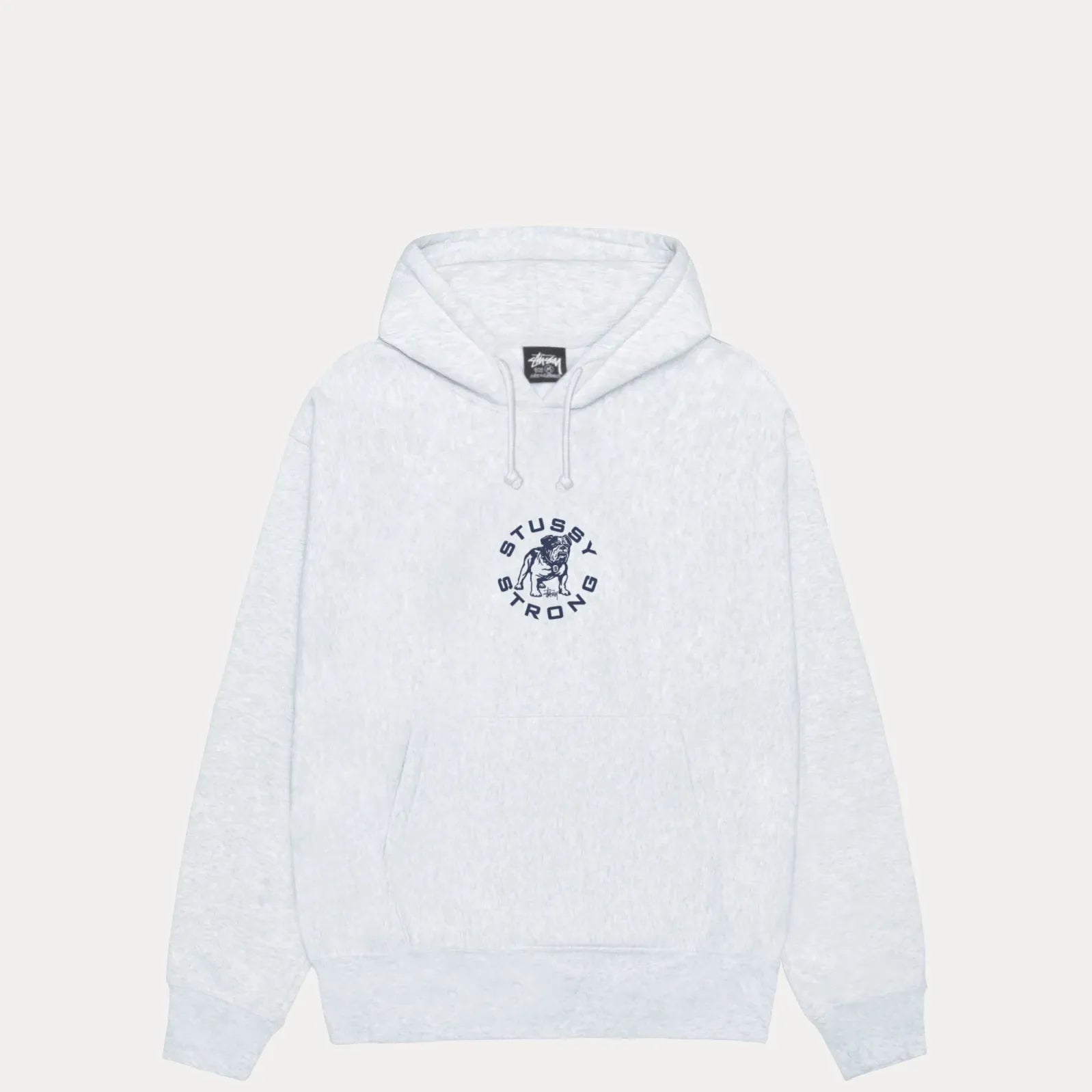 Stussy Strong Mac Hood, ash heather