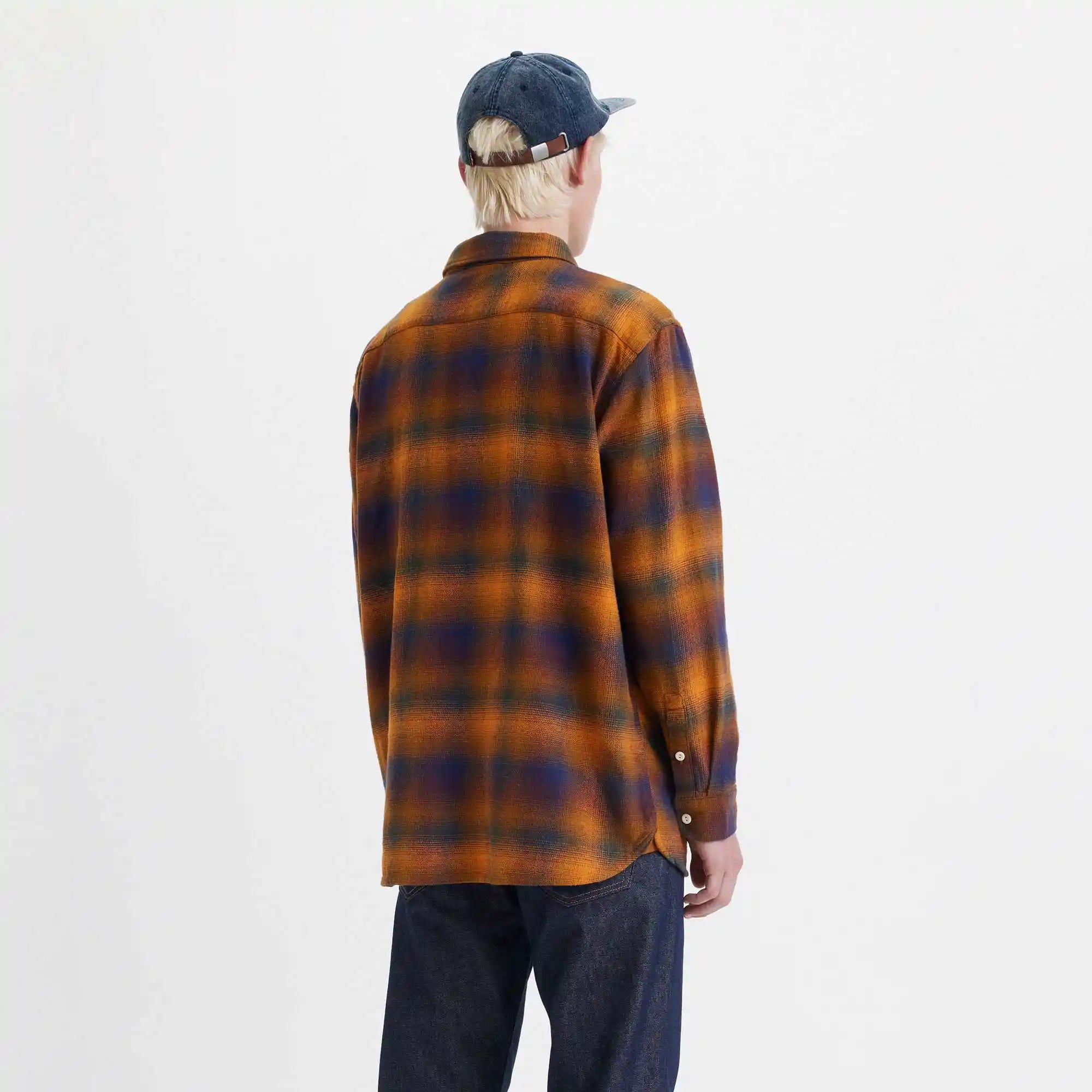 Levi's Jackson Worker, jonty plaid desert sun — available at Norwood