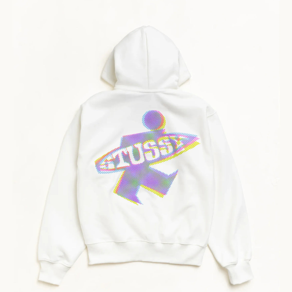 Stussy Dot Surf Zip Hood, off white, 1975195-offw – Norwood