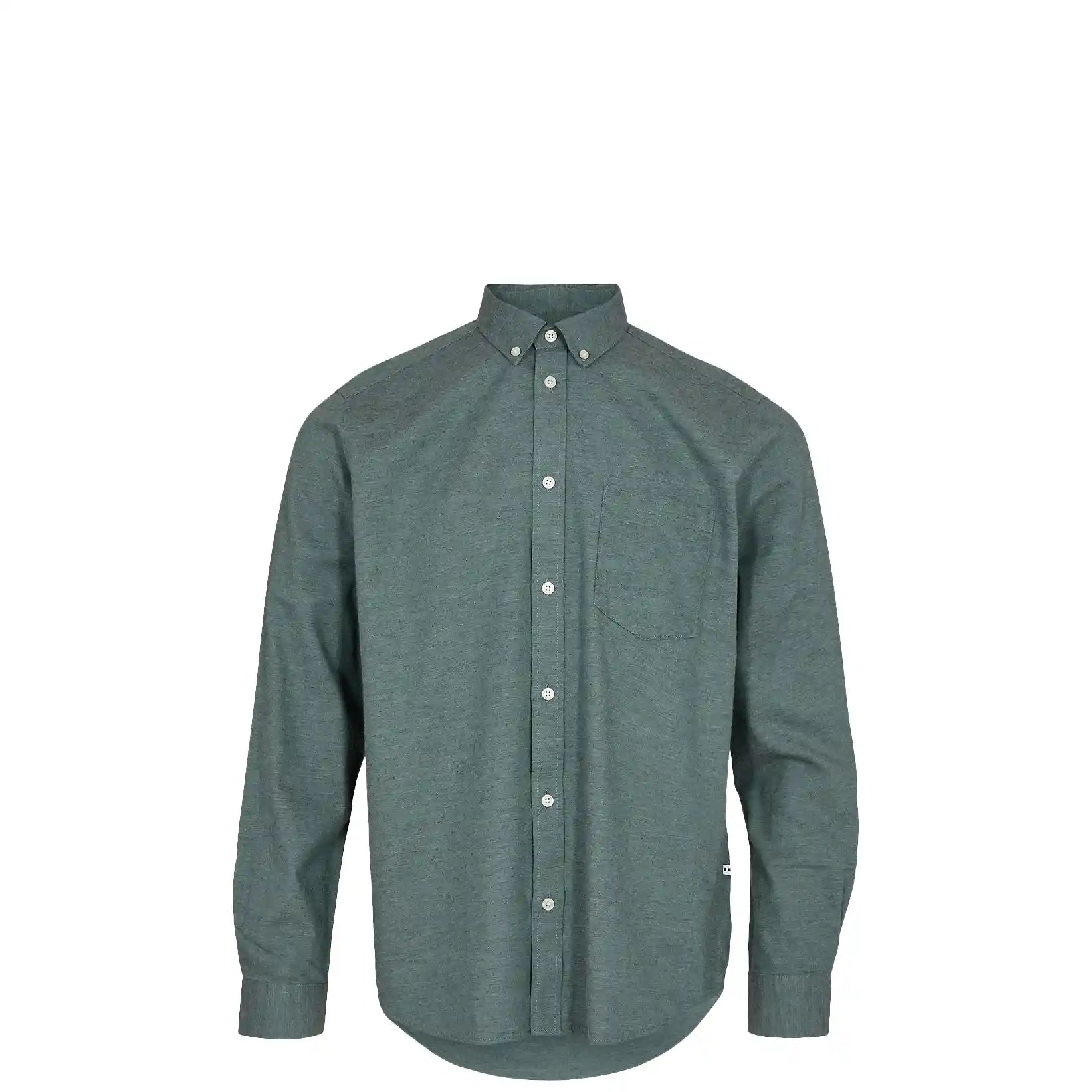 Minimum Jay 3.0 Long Sleeved Shirt, silver pine