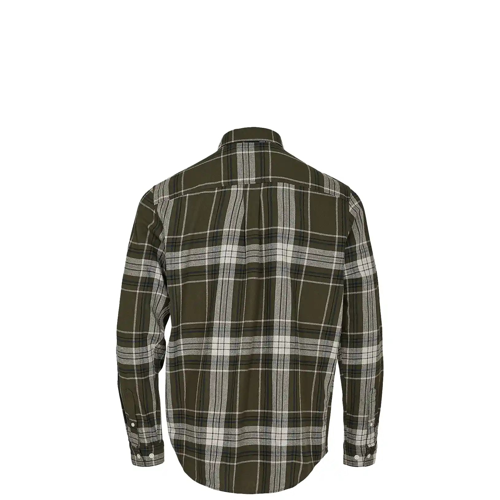 Minimum Jack Long Sleeved Shirt, forest night — available at Norwood