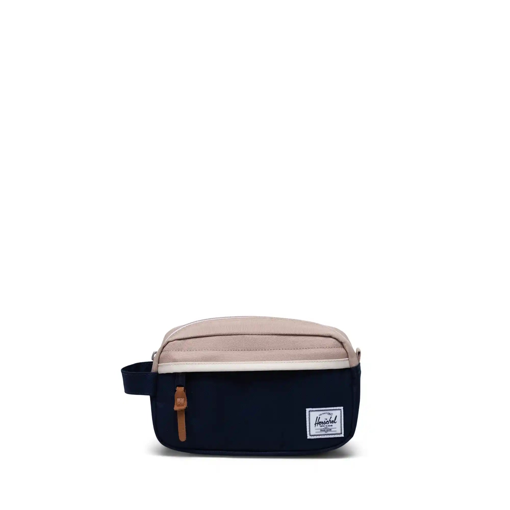 Herschel Chapter Small Travel Kit, peacoat/light taupe/whitecap grey