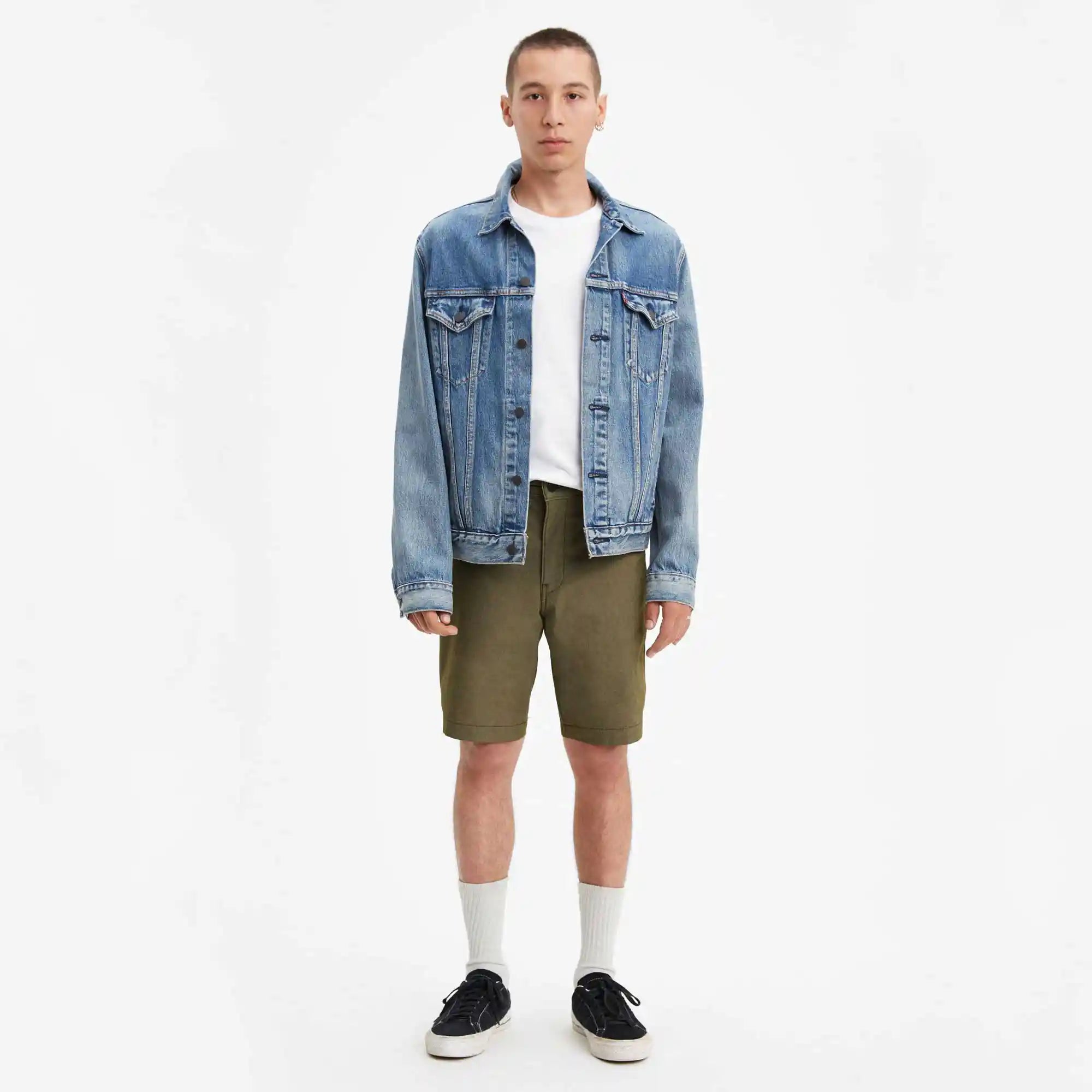 Levi's XX Chino Shorts III, olive night lt wt mi