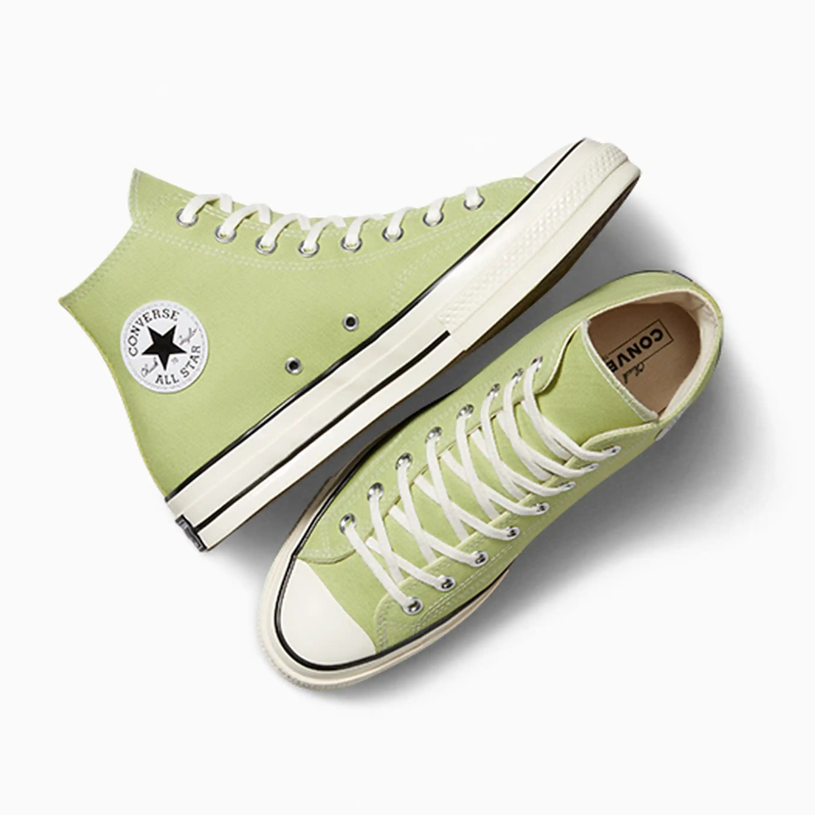 Converse Chuck 70 Hi, vitality green/egret/black — available at Norwood