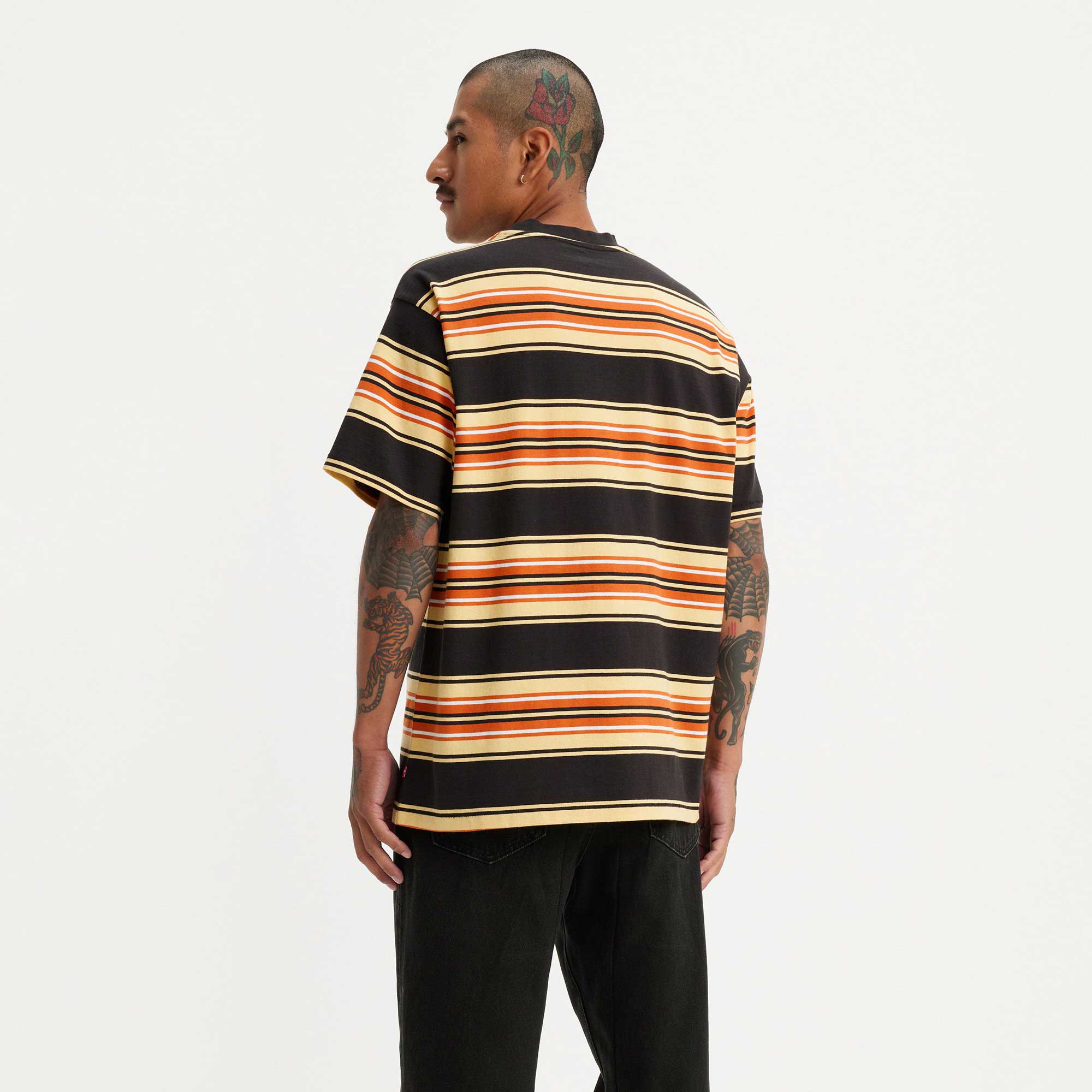 Levi's Red Tab Vintage Tee, basecamp stripe meteorite — available at Norwood