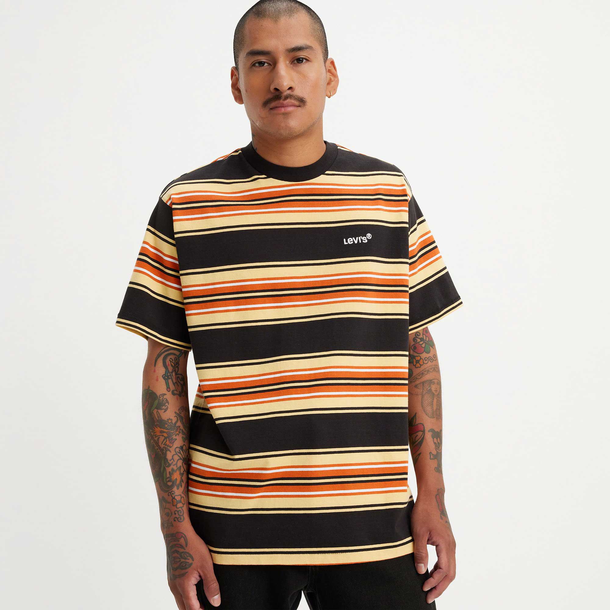 Levi's Red Tab Vintage Tee, basecamp stripe meteorite — available at Norwood