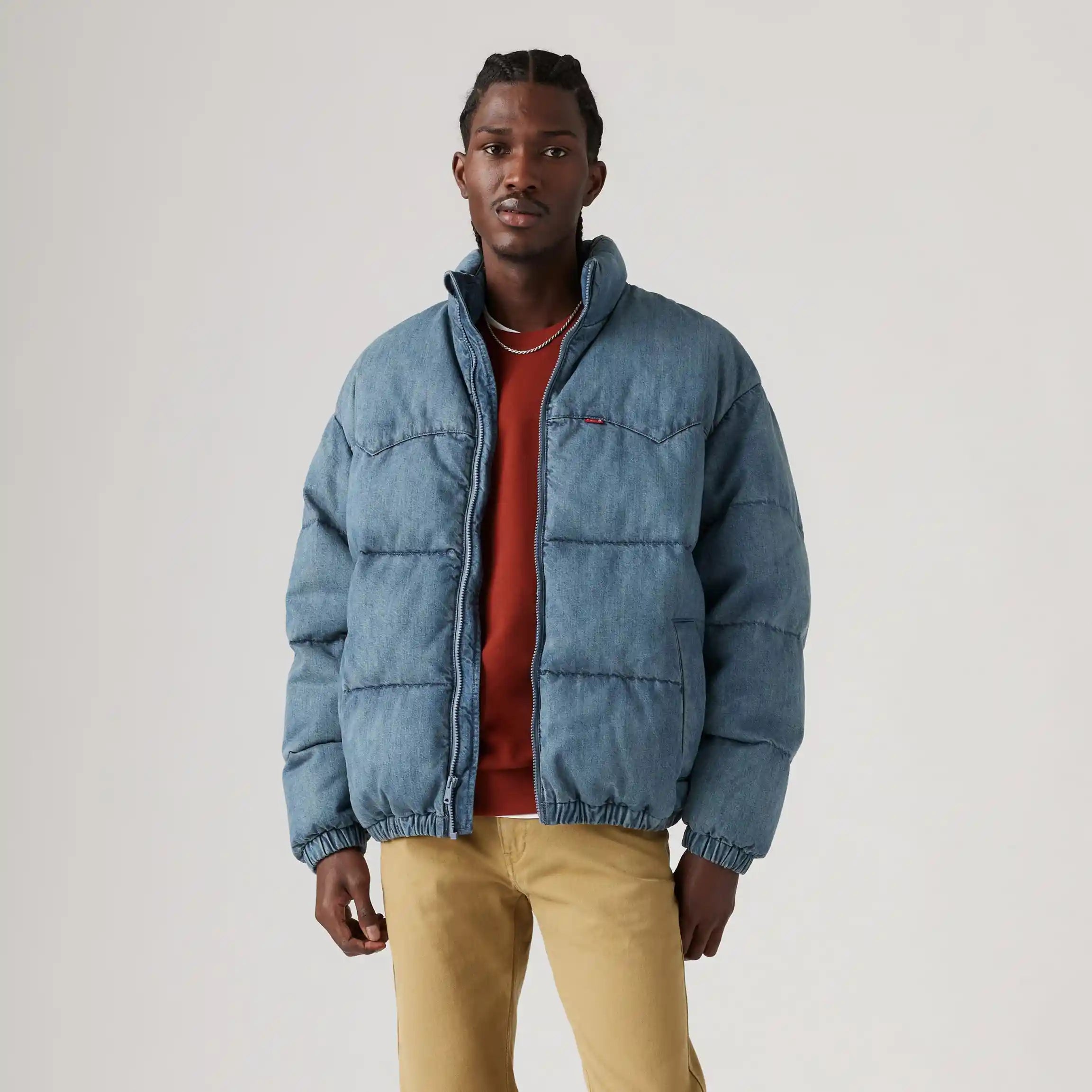Levi's Super Puffer Jacket, slightly sidetracked — available at Norwood